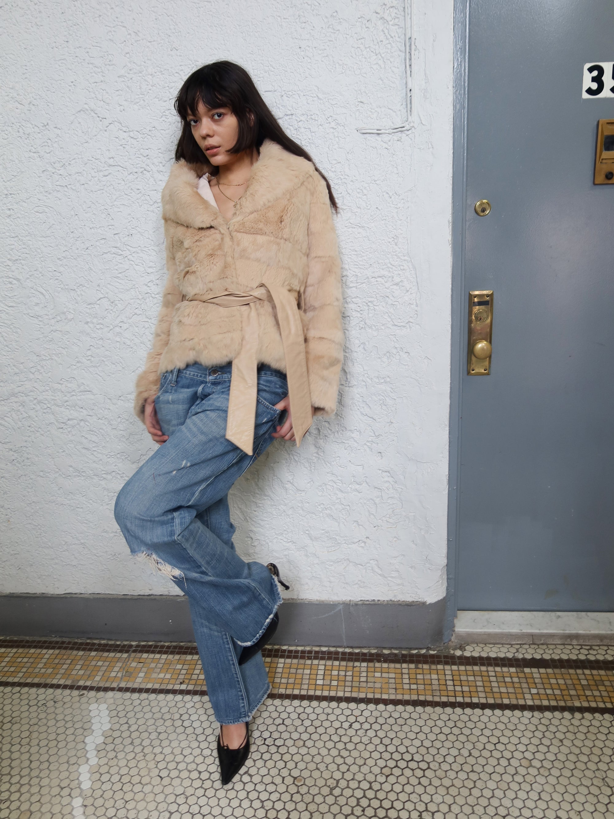 Vintage Bebe Fur Coat