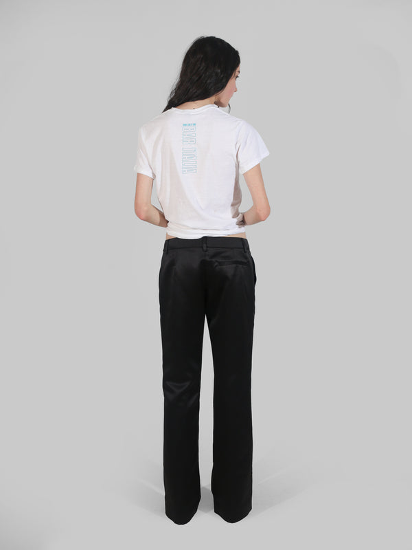 G-Pant - Black Satin