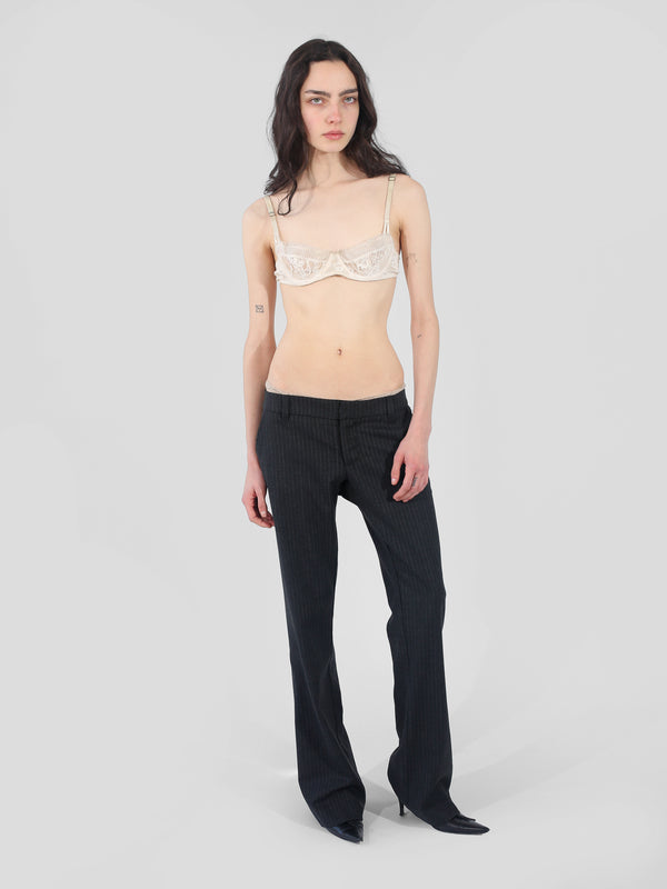 G-Pant - Gray Pinstripe