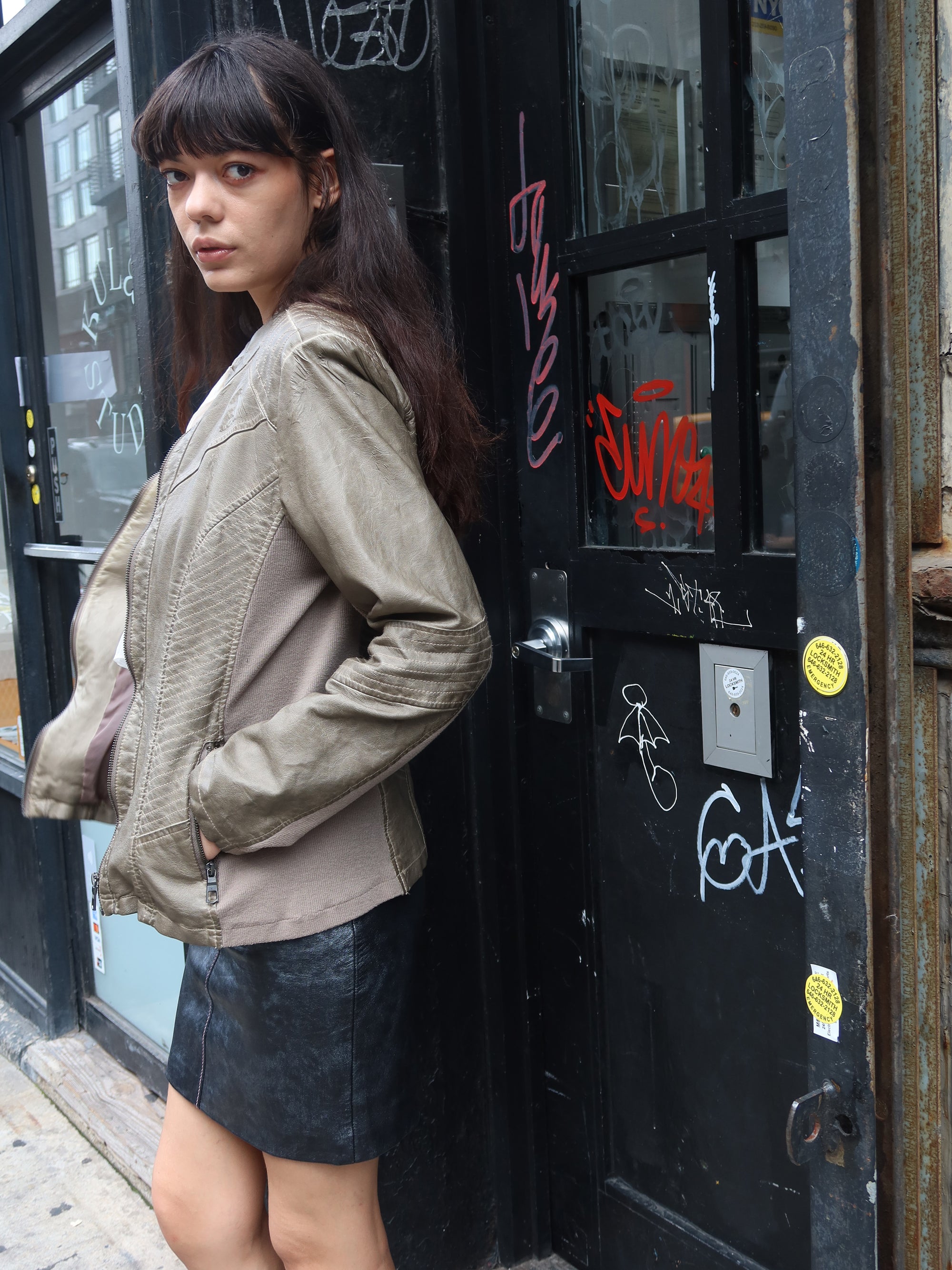 Vintage Moto Jacket