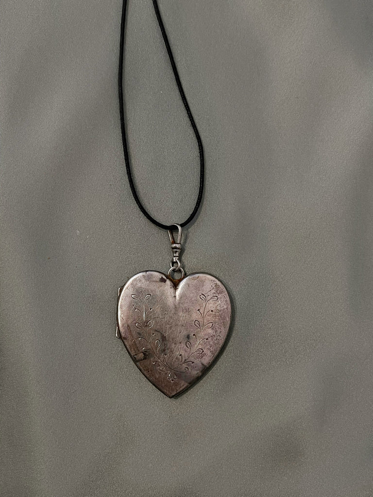 Heart Of Silver Necklace