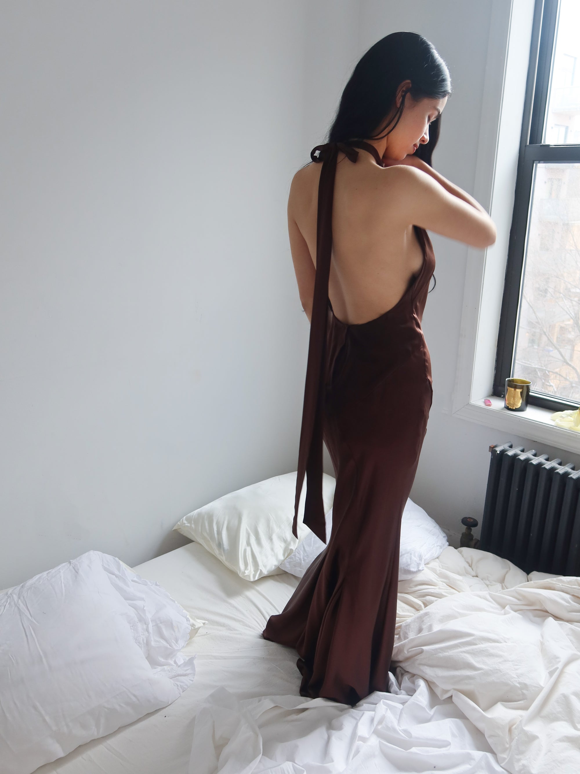 Hollywood Gown - Brown