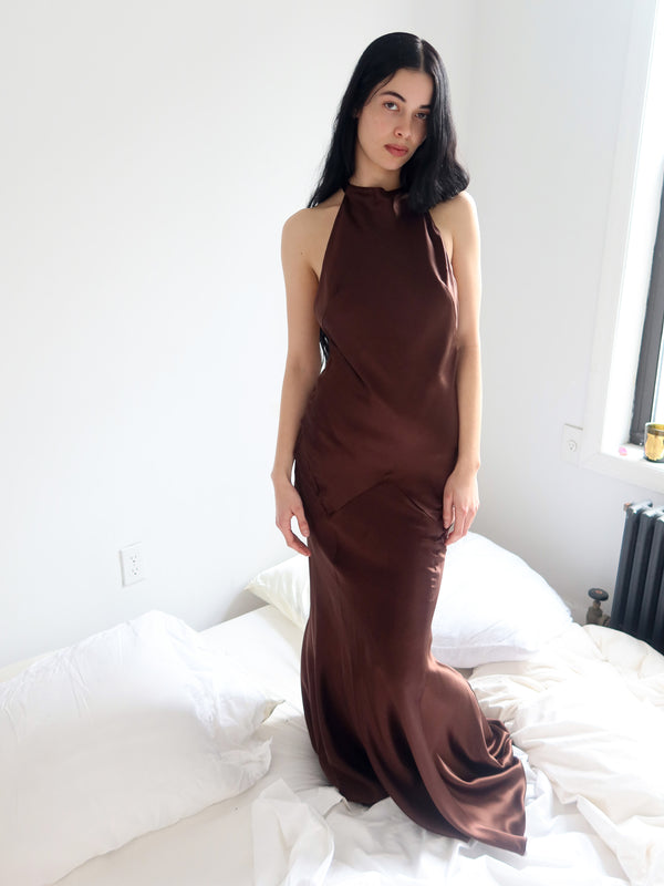 Hollywood Gown - Brown