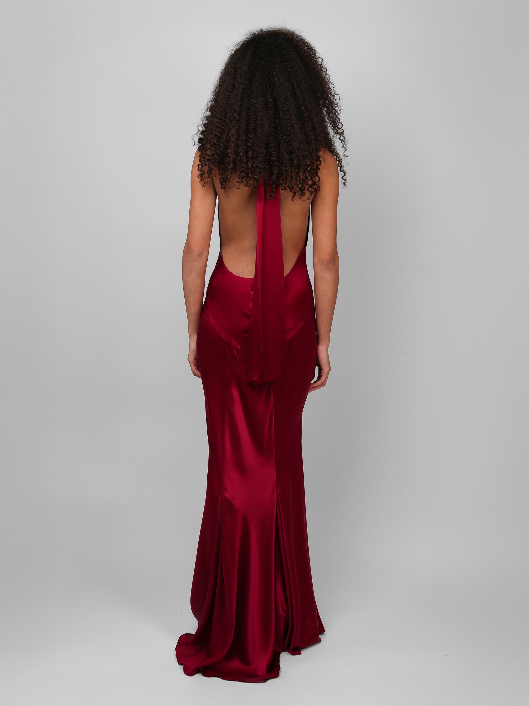 Hollywood Gown - Burgundy