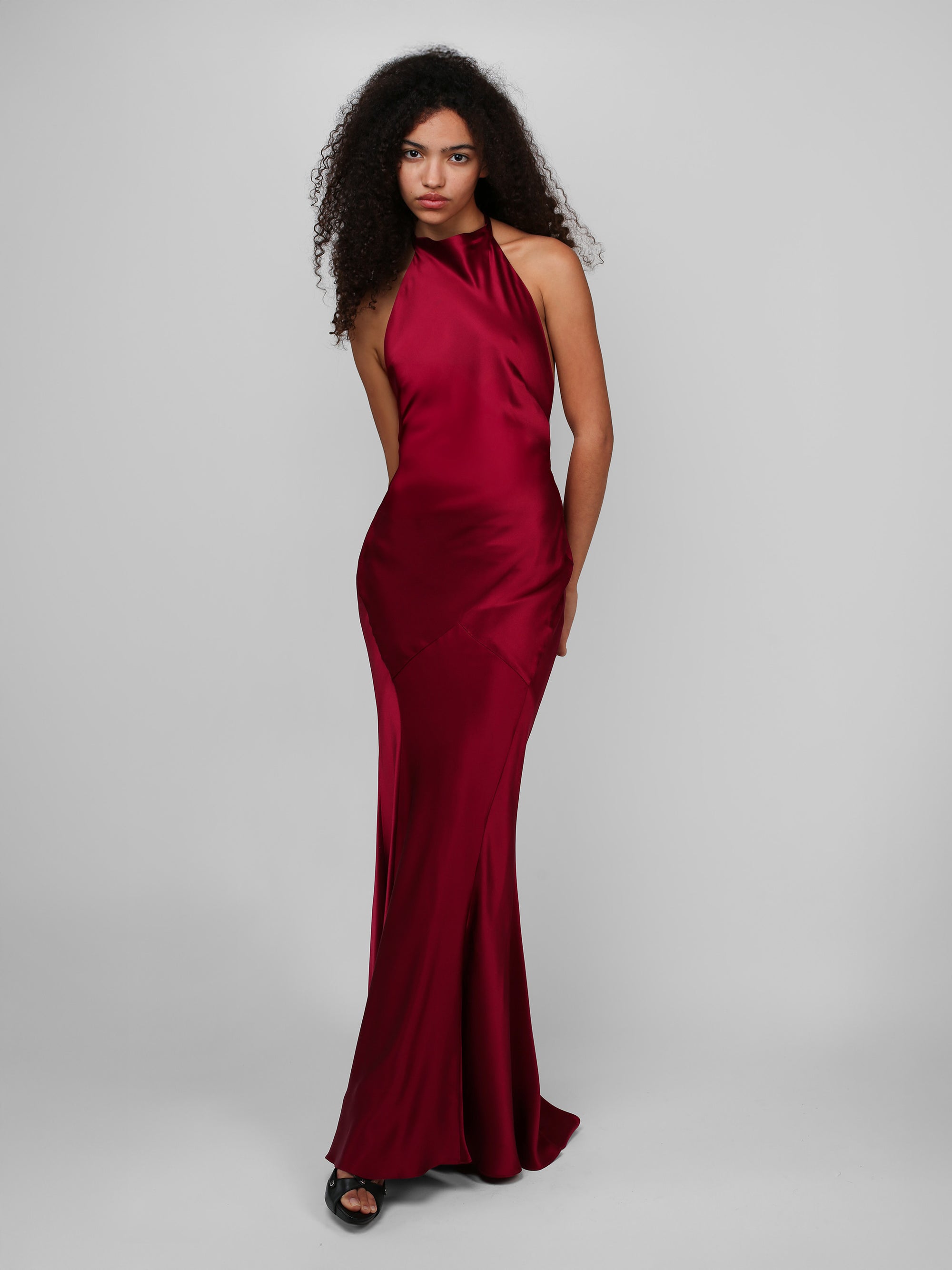 Hollywood Gown - Burgundy