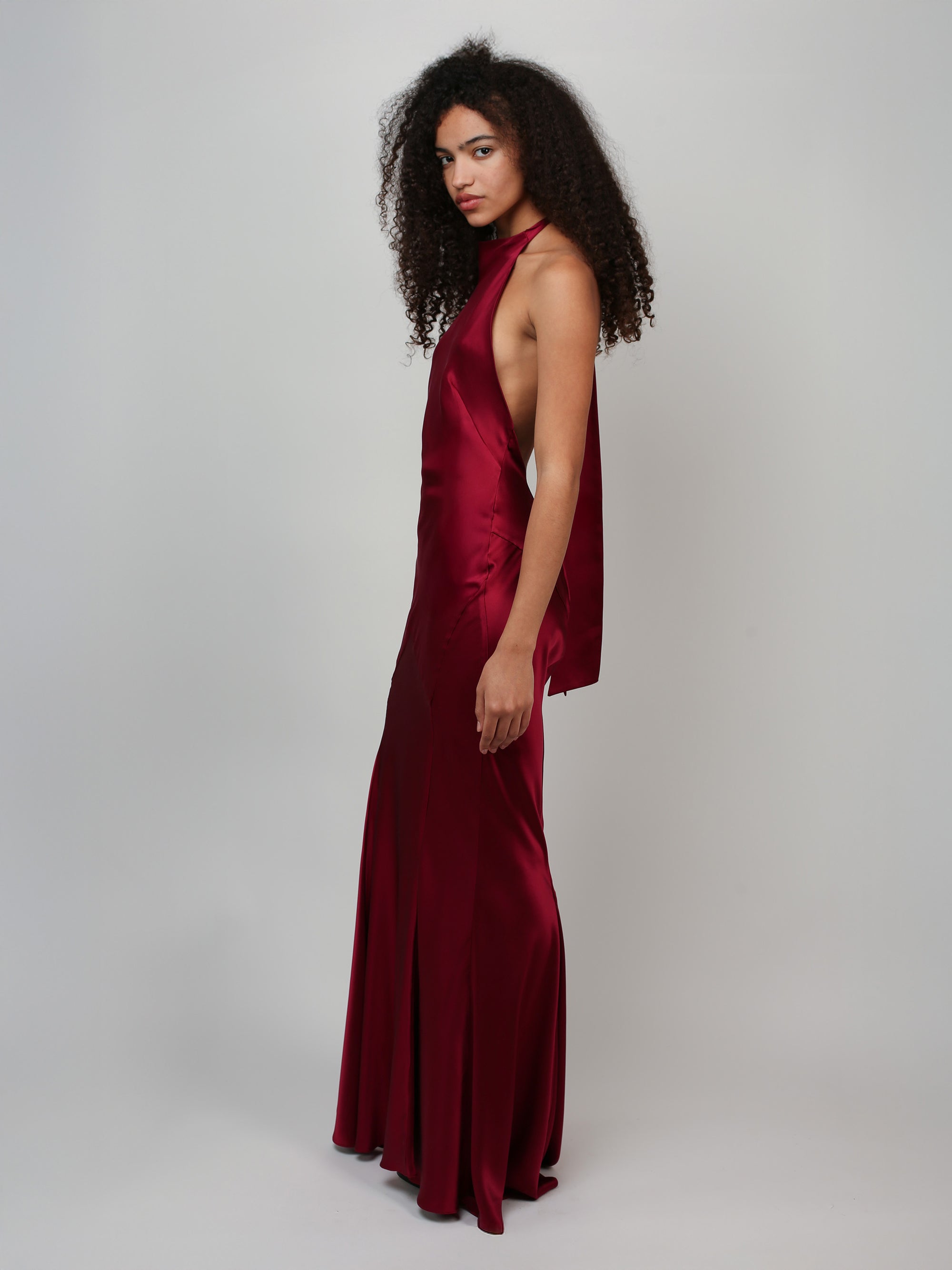 Hollywood Gown - Burgundy