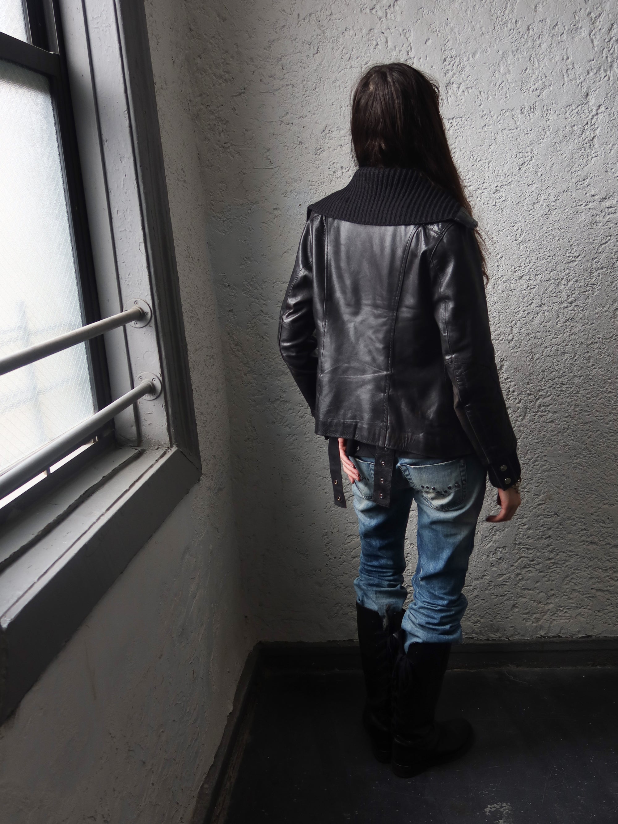 Vintage French Leather Jacket