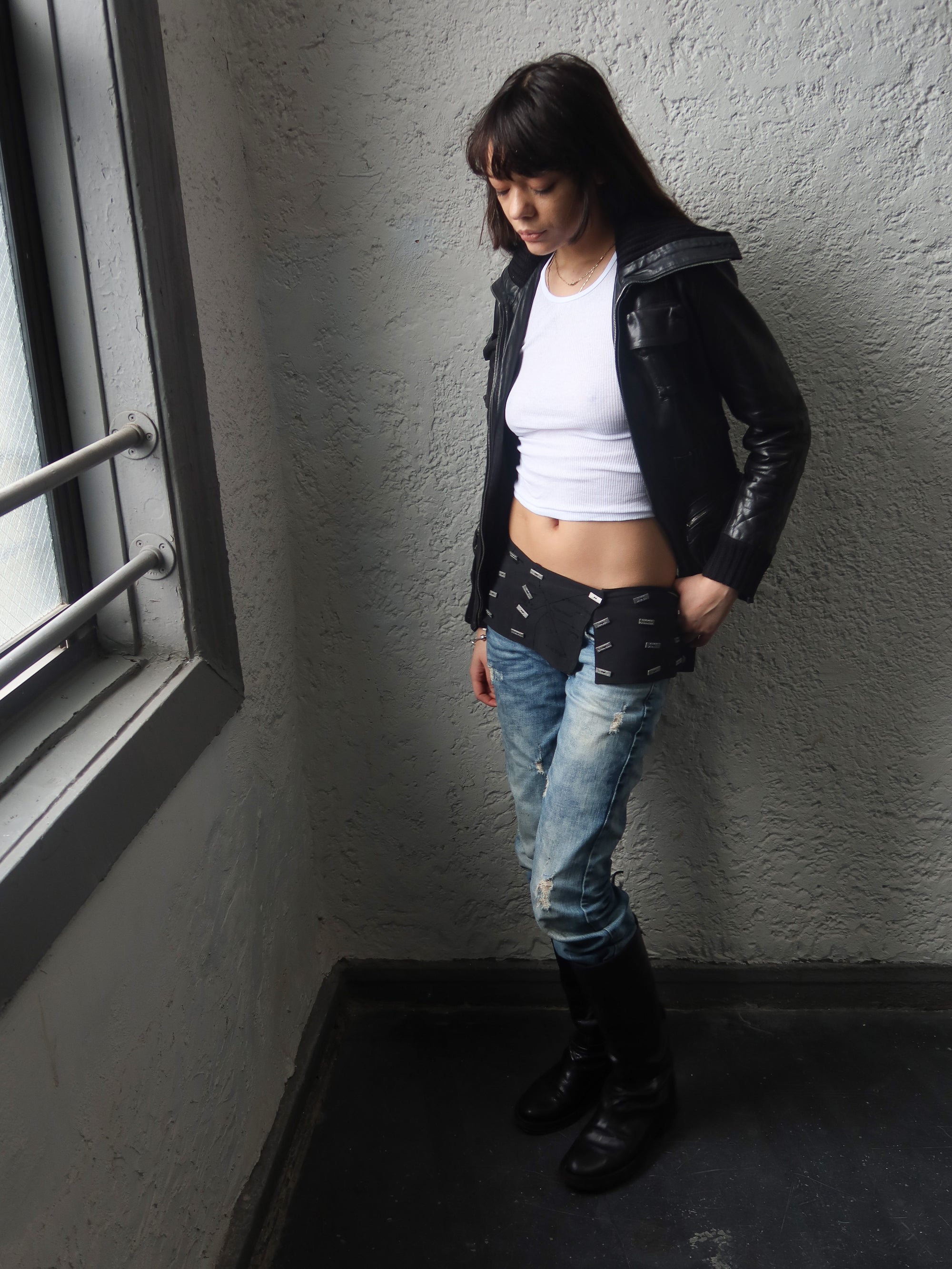 Vintage French Leather Jacket