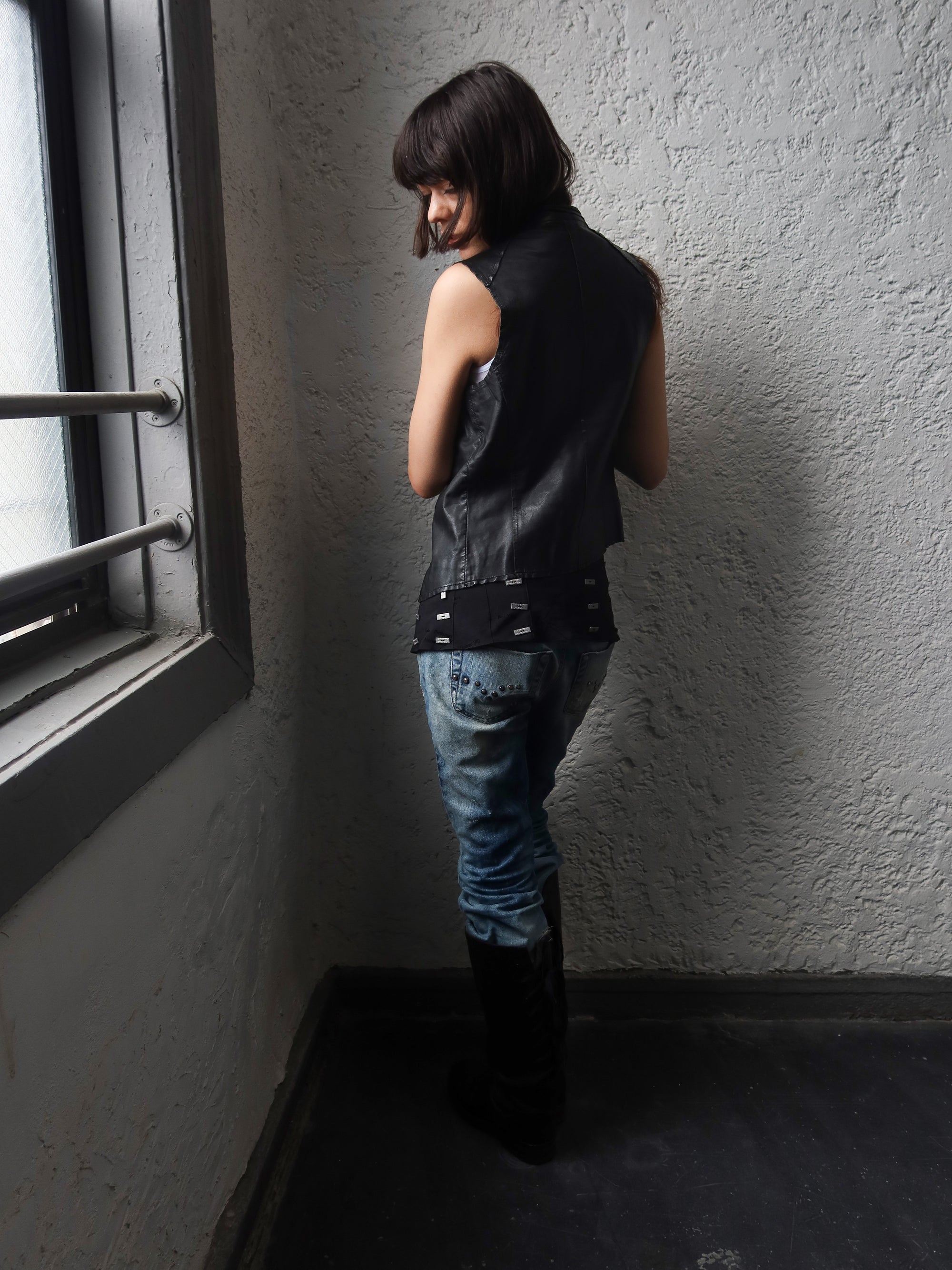 Vintage Lambskin Napoleon Vest