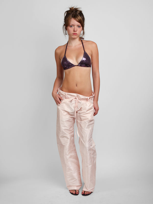 Taffeta Pant - Baby Pink