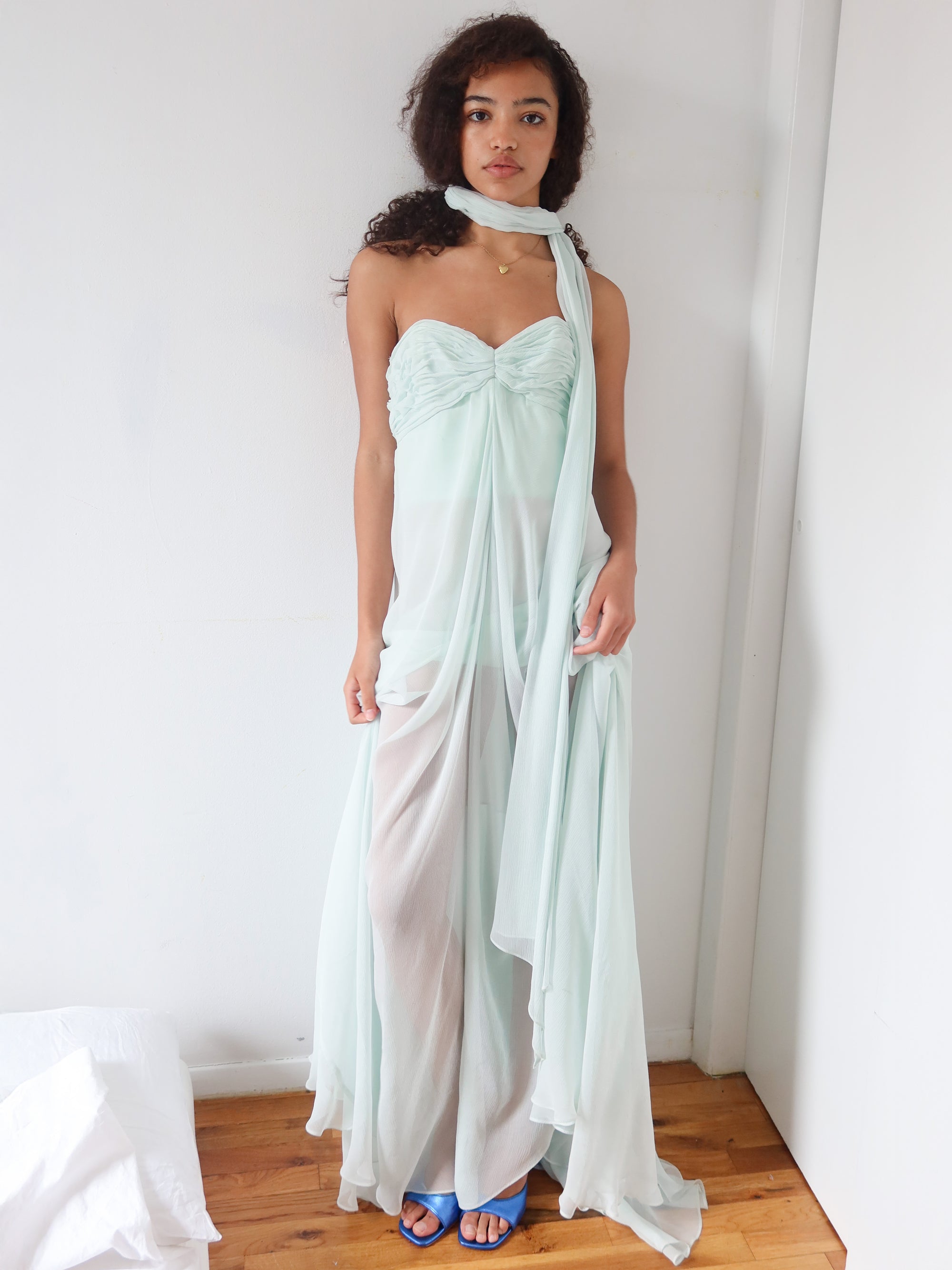 Luna Gown - Mint S Luna Gown - Mint S