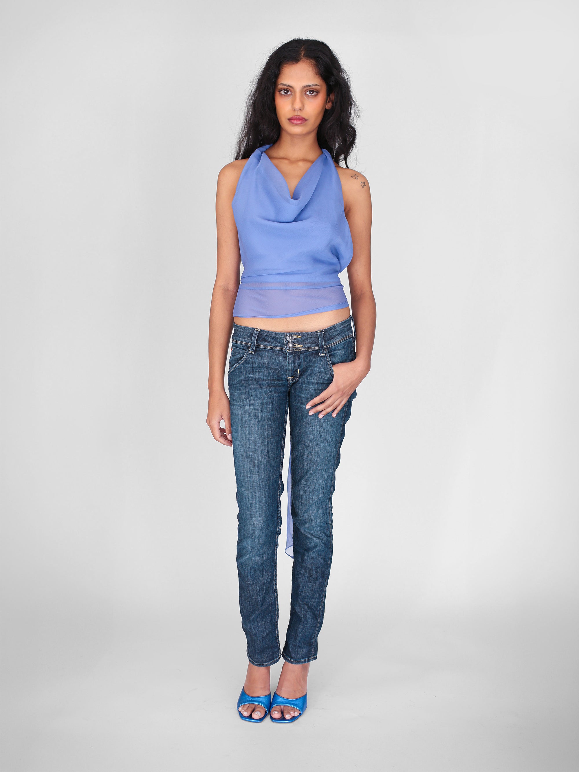 Margot Top - Blue