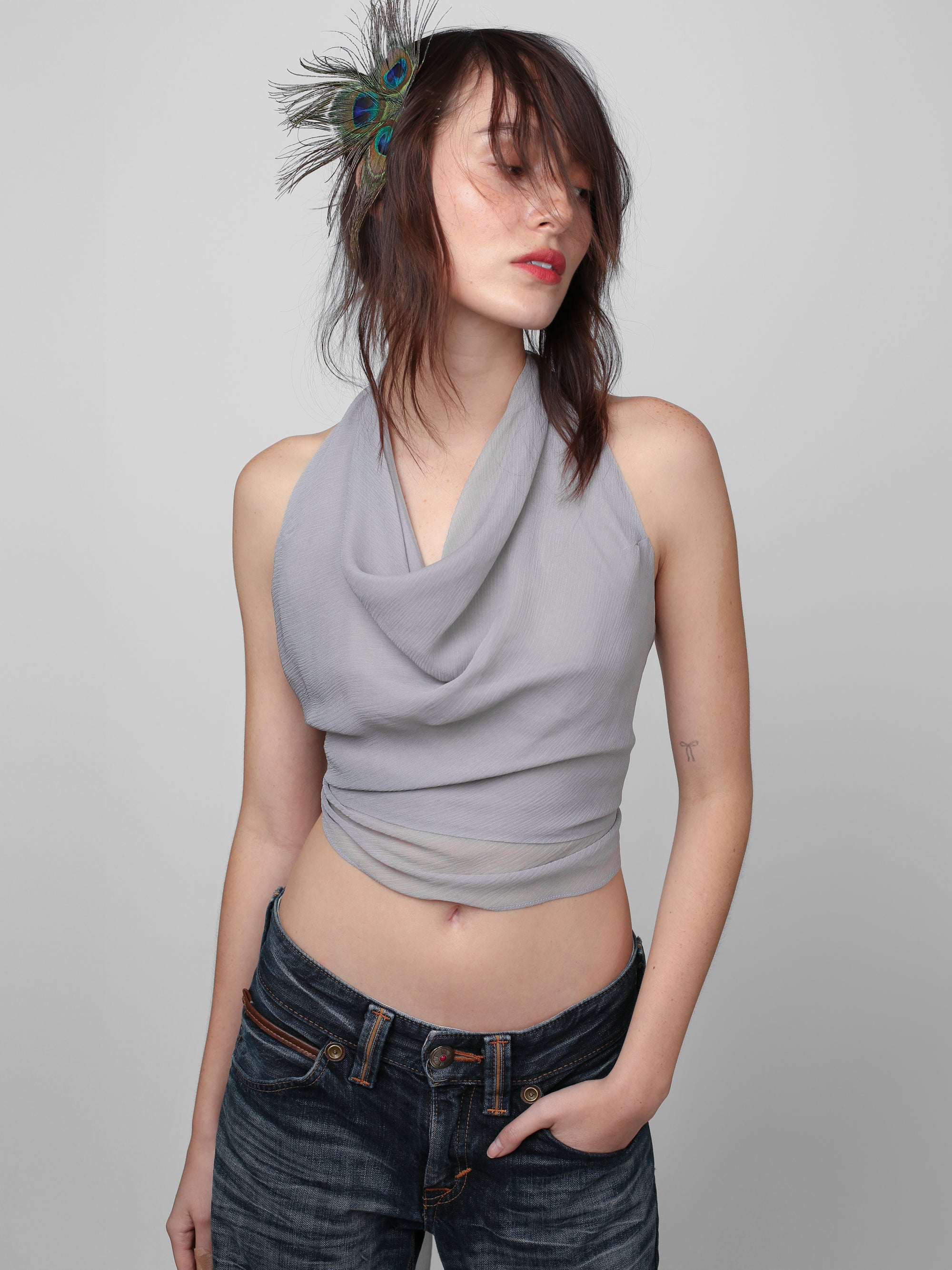 Margot Top - Silver