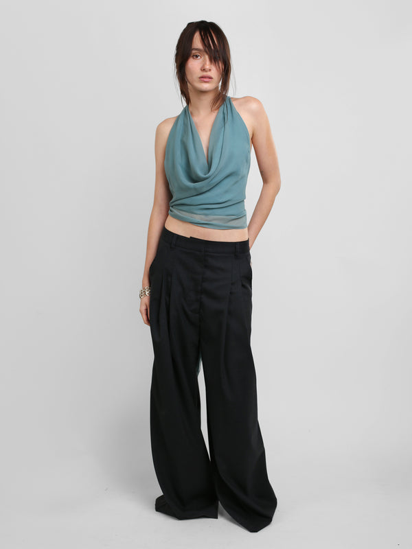 Margot Top - Dusty Teal