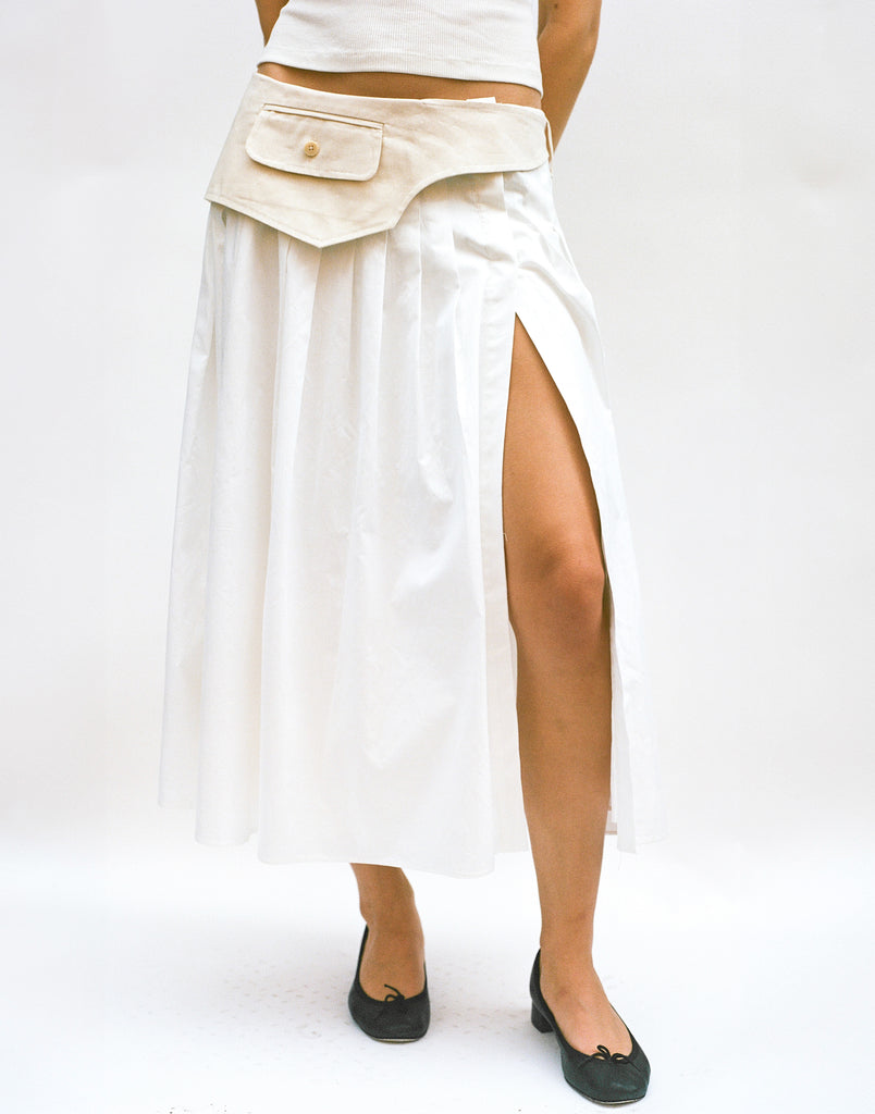 Meredith Skirt - White