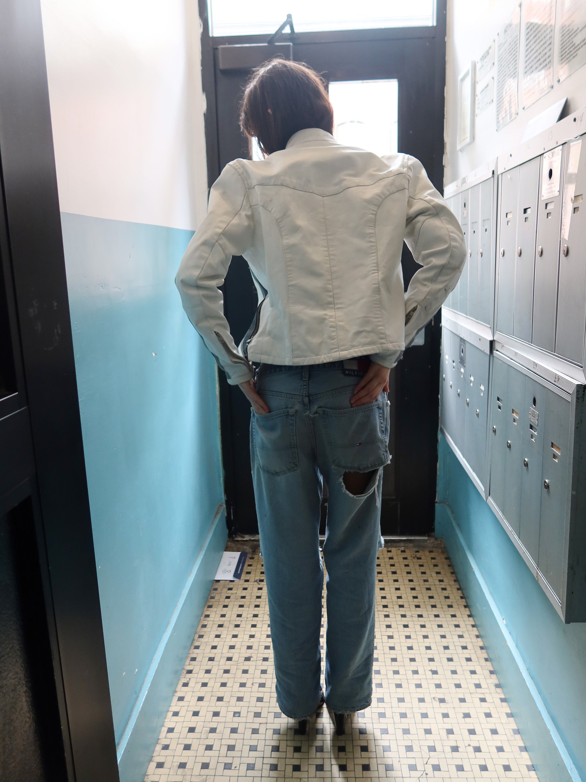 Vintage Racing Moto Jacket