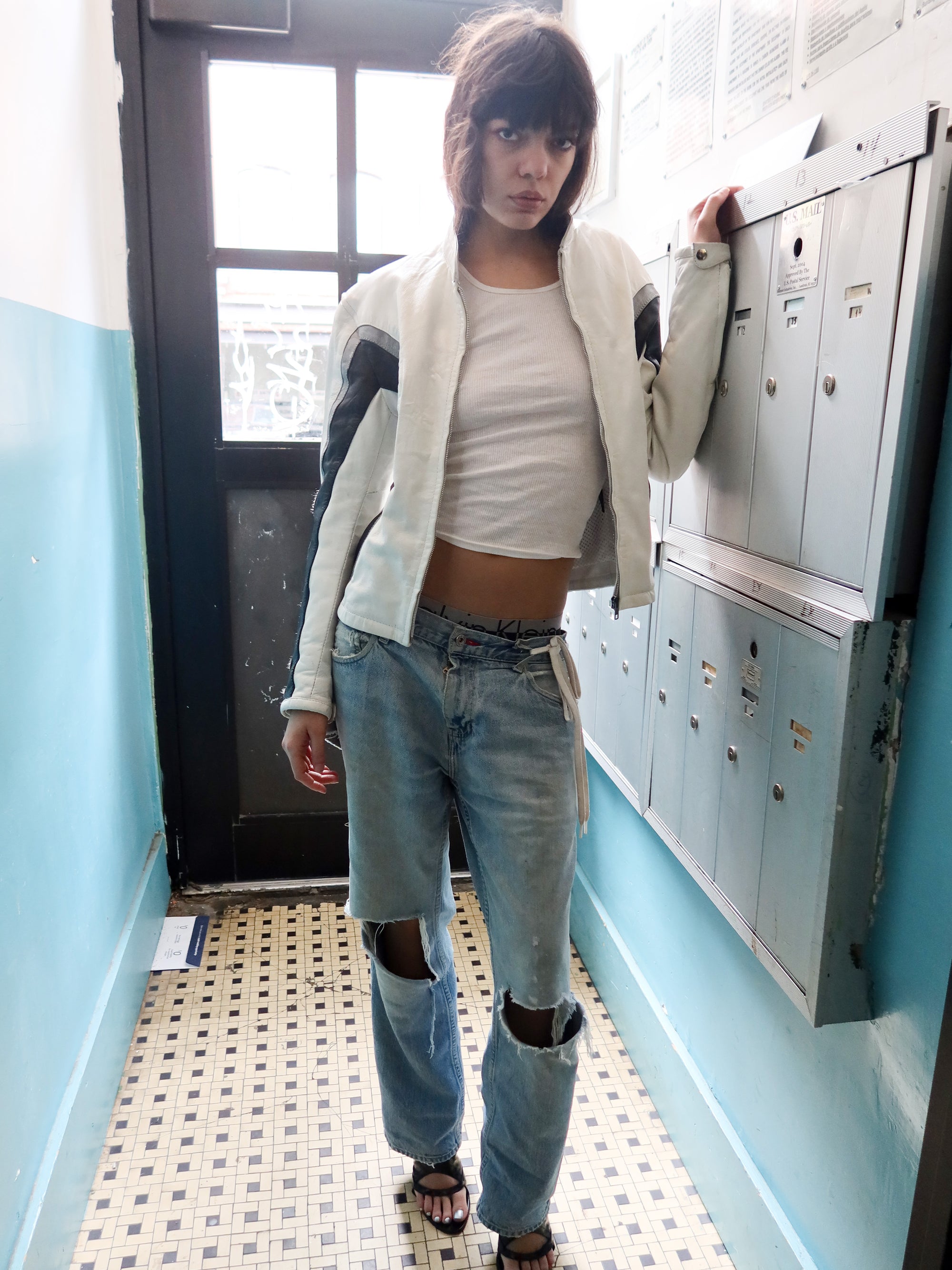 Vintage Racing Moto Jacket