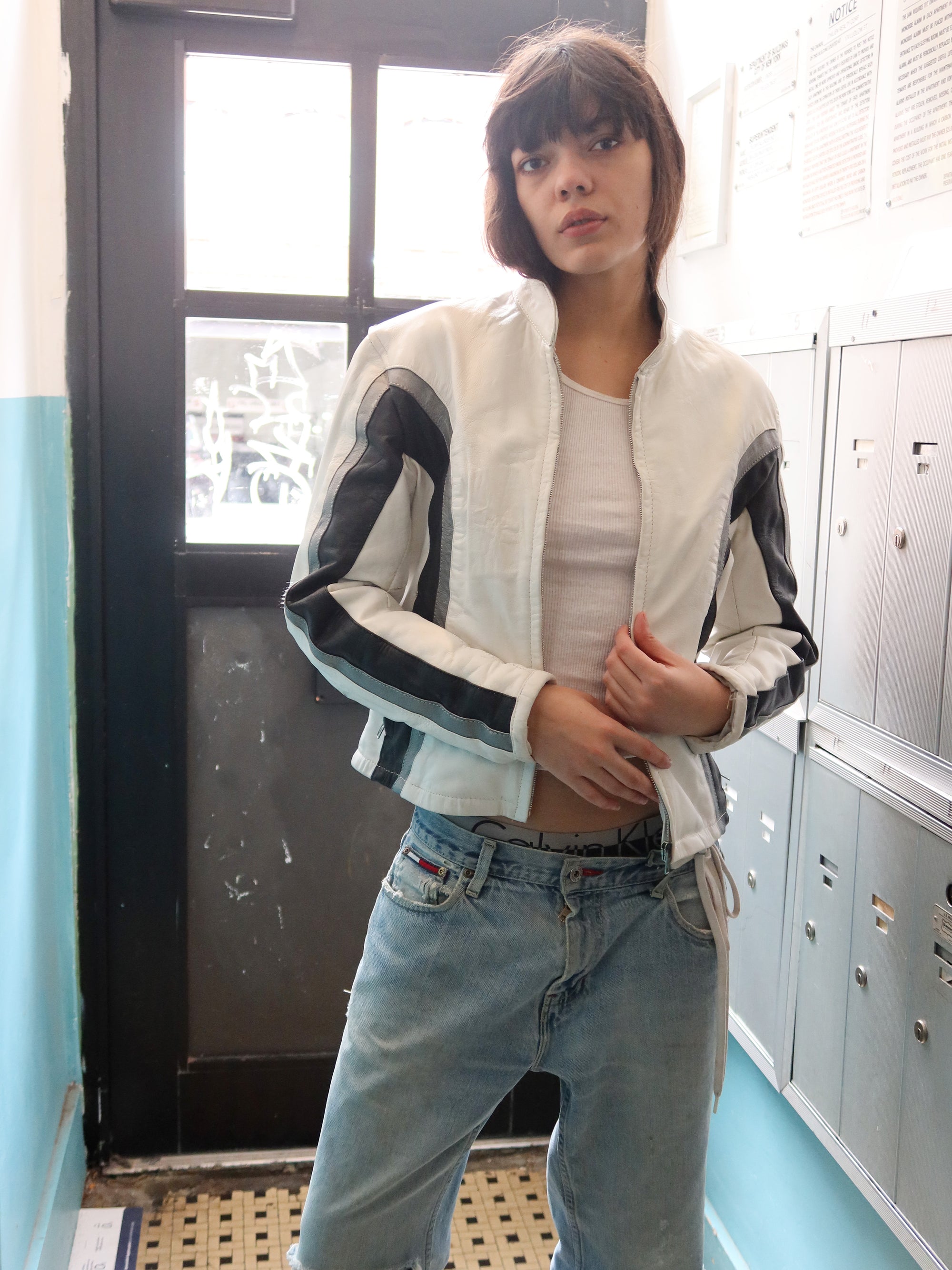 Vintage Racing Moto Jacket