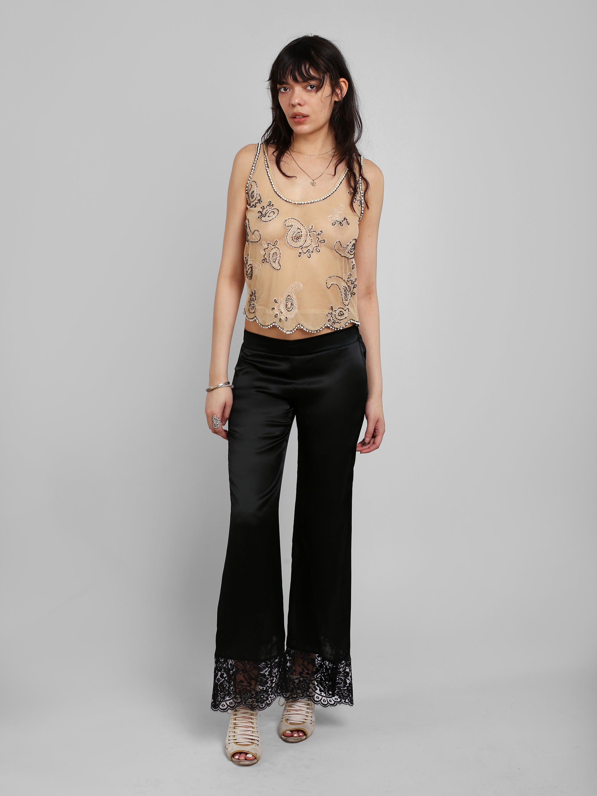 PJ Pants - Black Silk