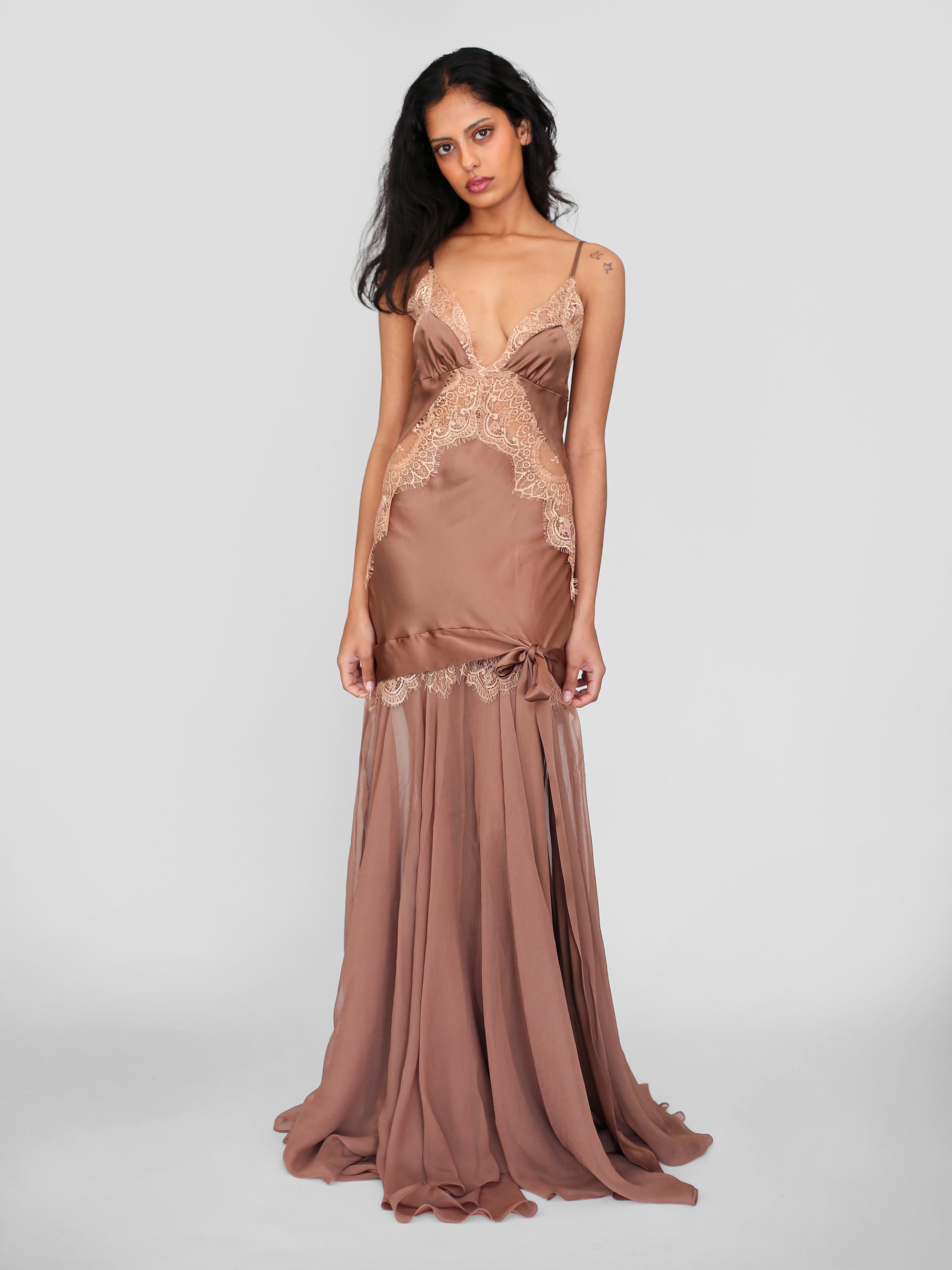 Paris Dress - Brown