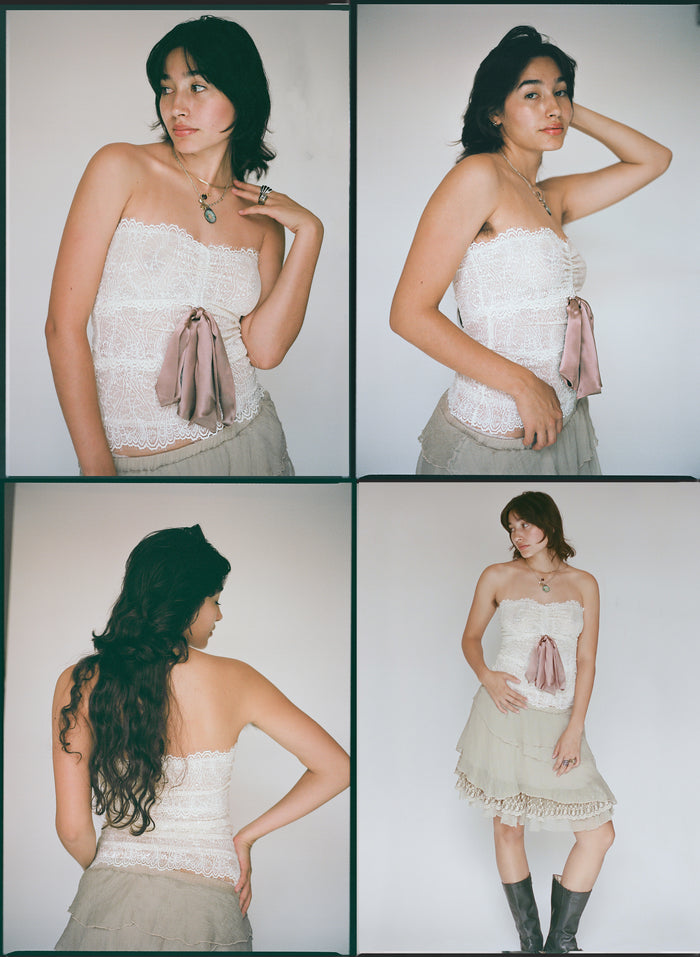 Paris Top - Ivory Blush