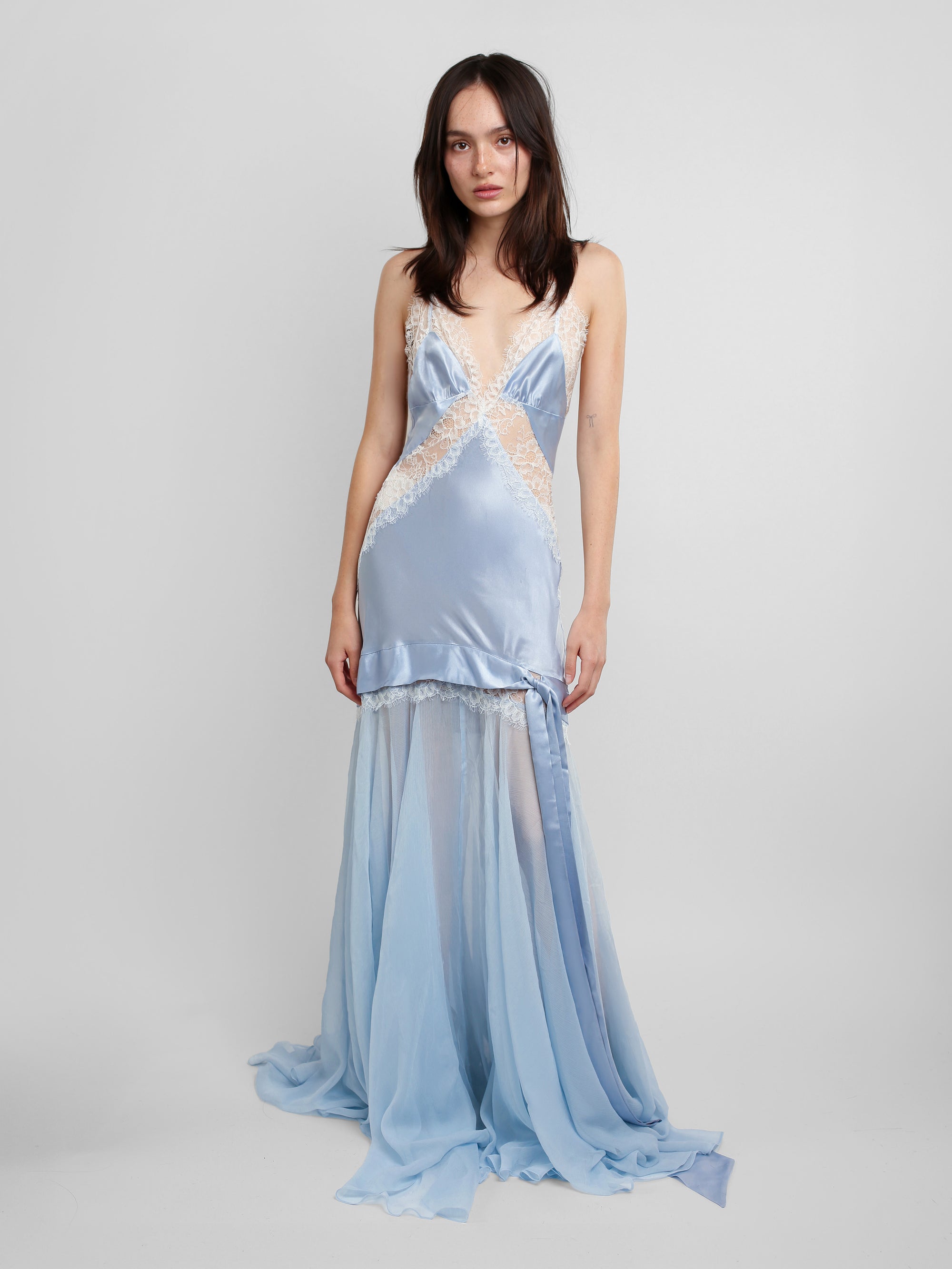 Paris Dress - Baby Blue
