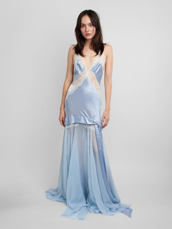 Paris Dress - Baby Blue
