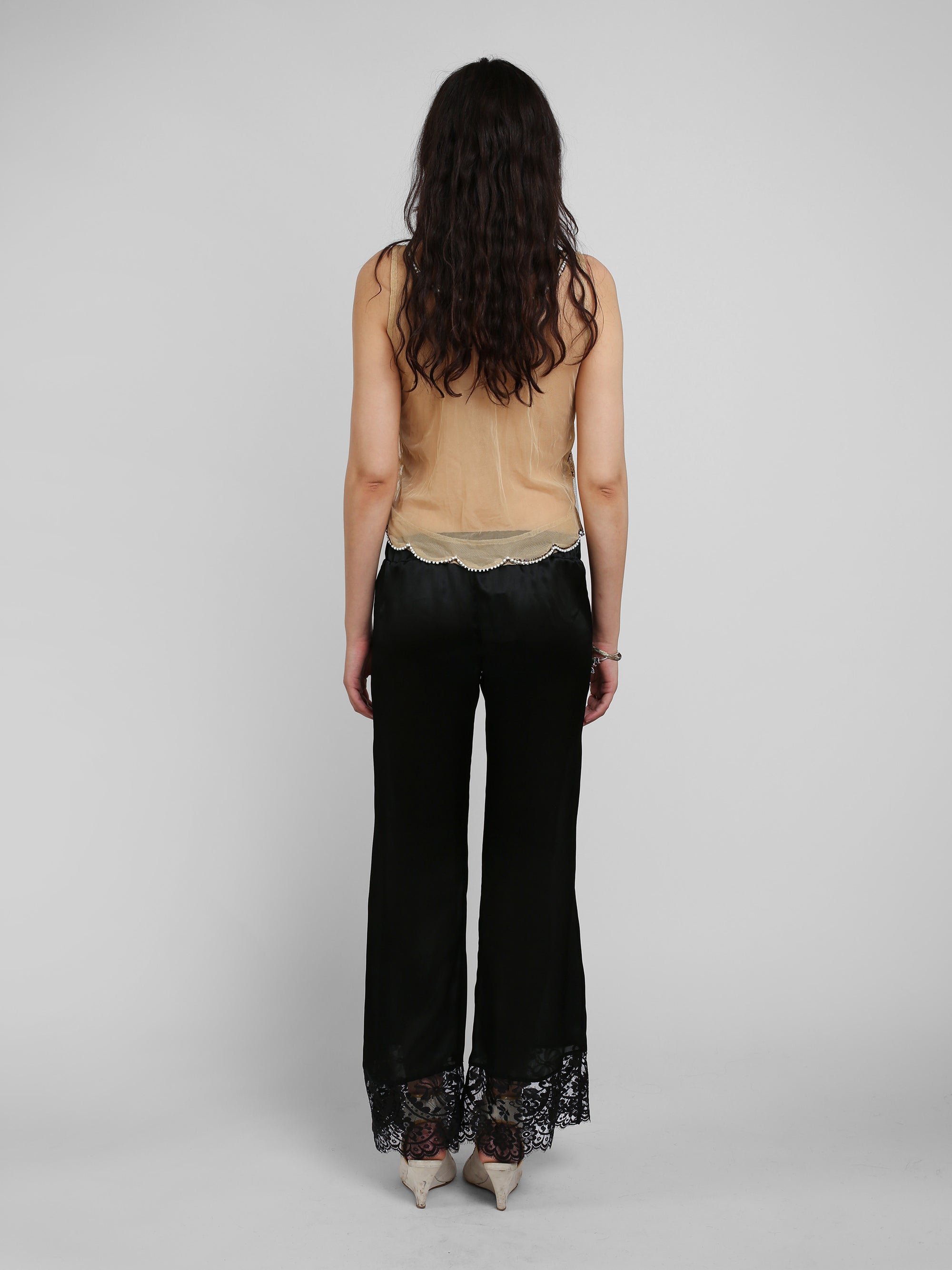 PJ Pants - Black Silk