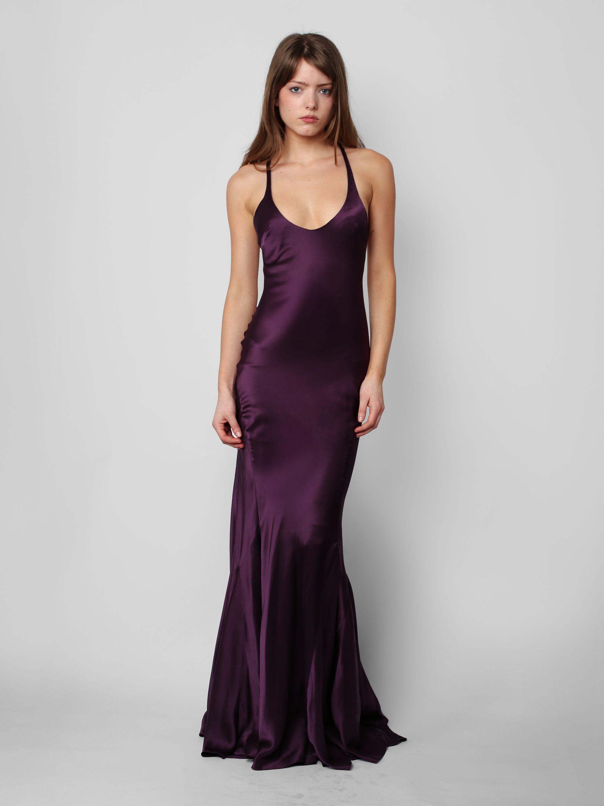Gia Gown - Plum