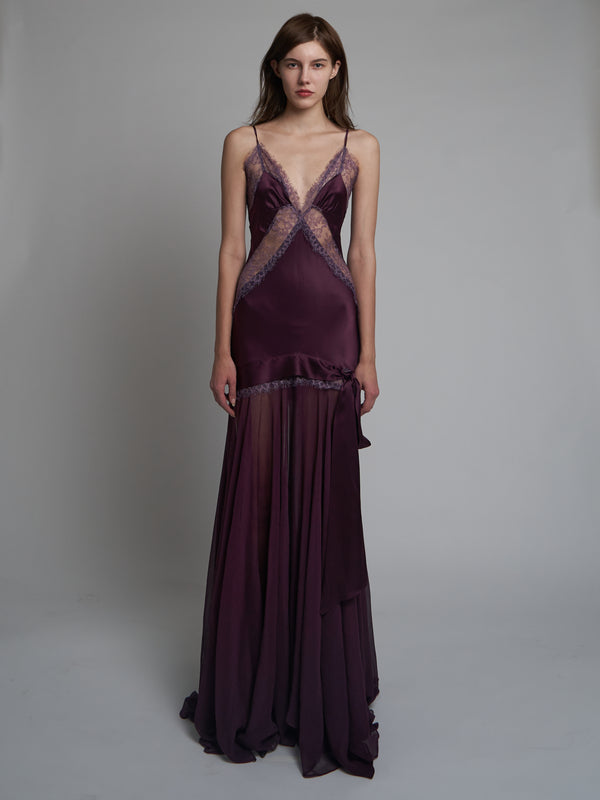 Paris Dress - Plum