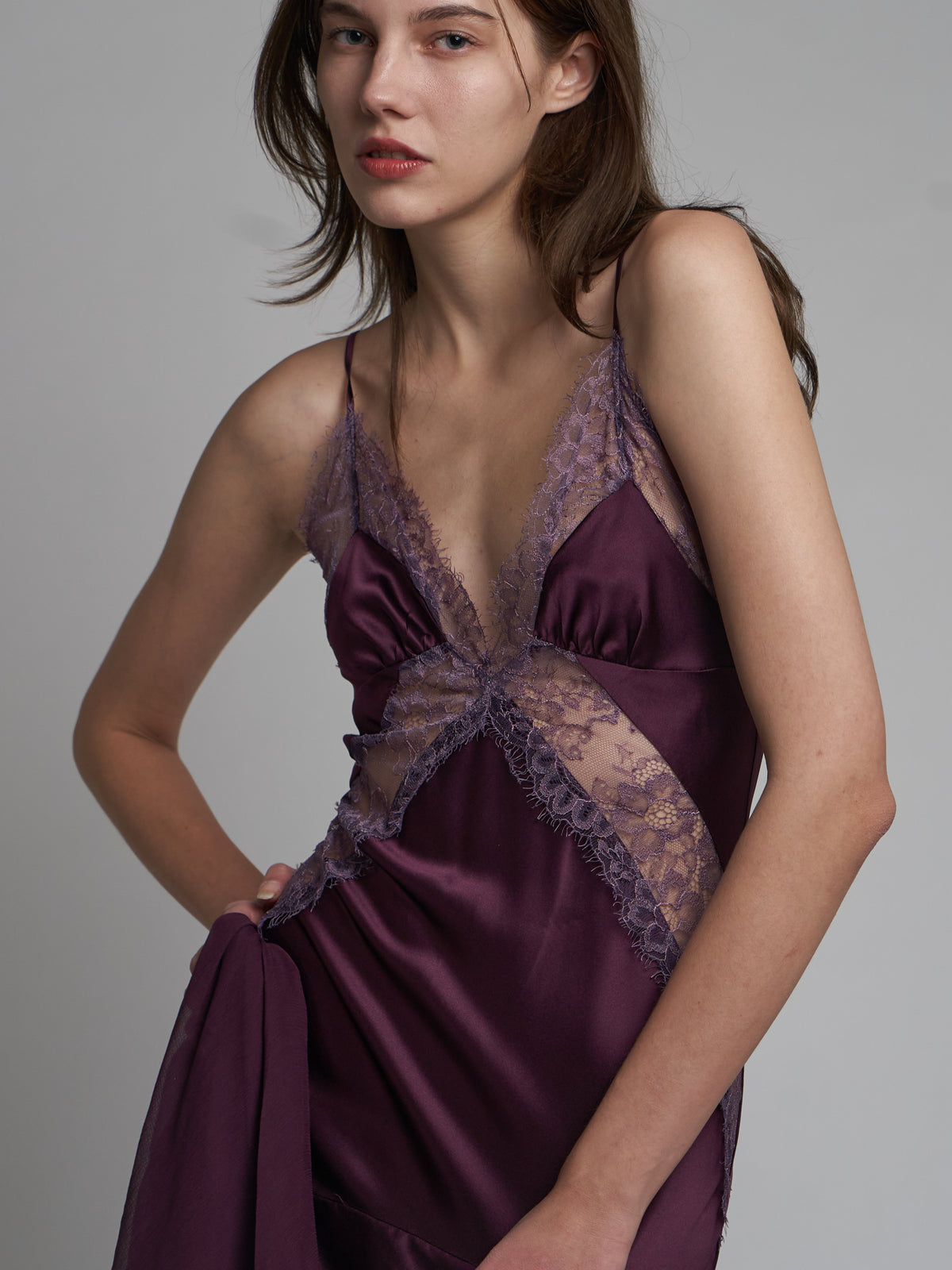 Paris Dress - Plum
