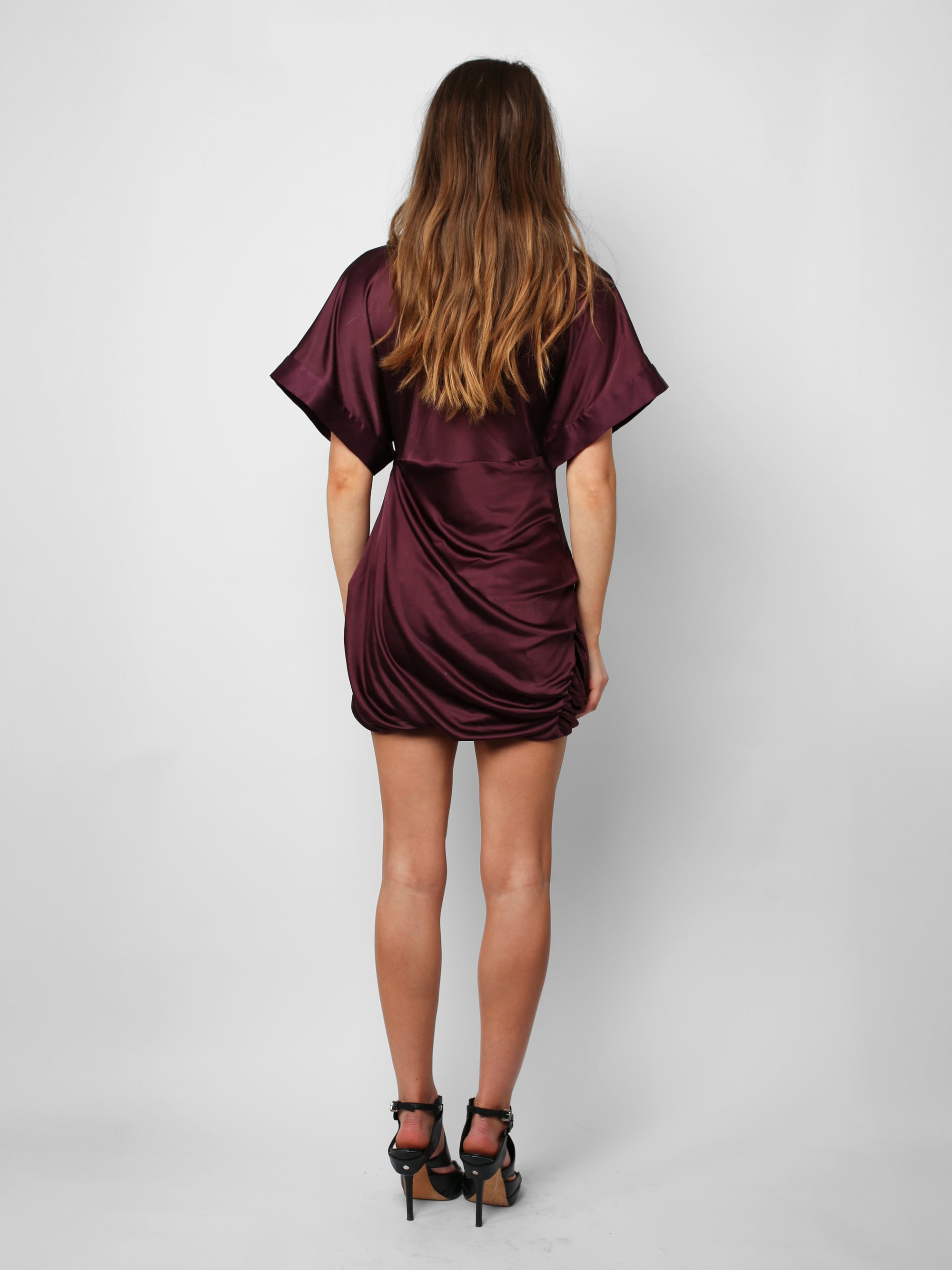 Ava Dress - Plum