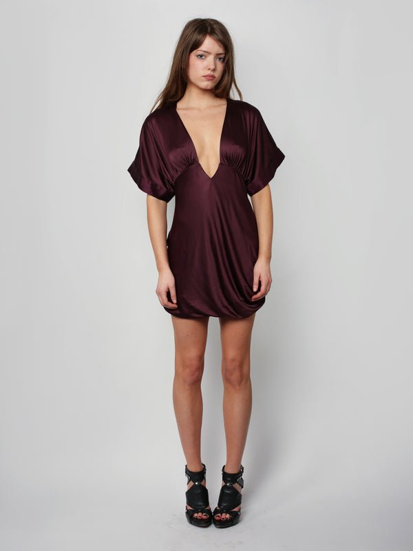 Ava Dress - Plum