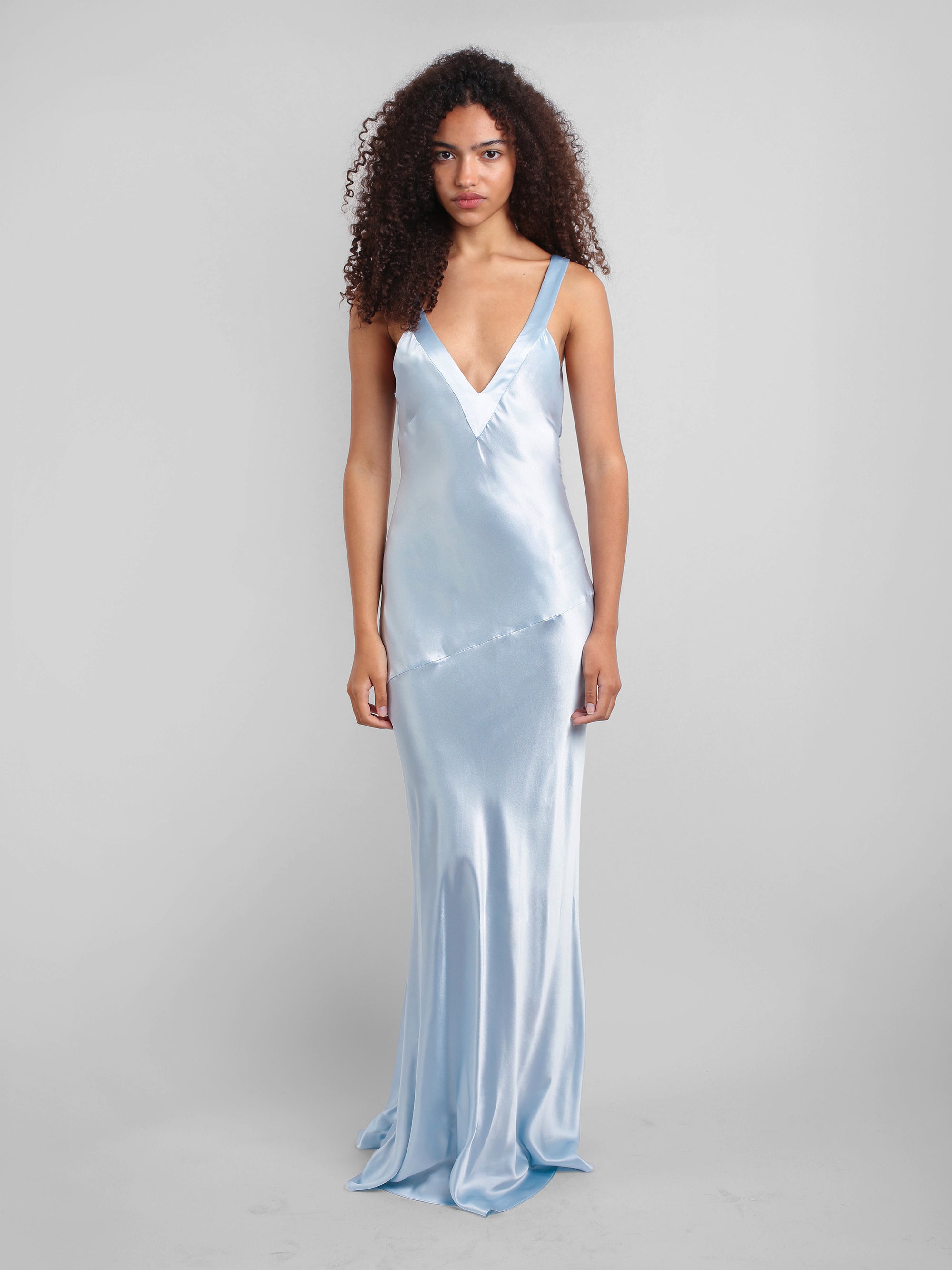 Devon Gown - Baby Blue
