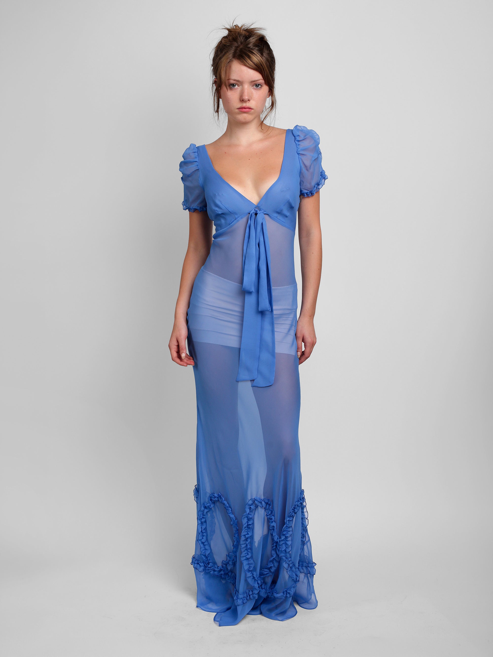 Romantic Dress - Periwinkle