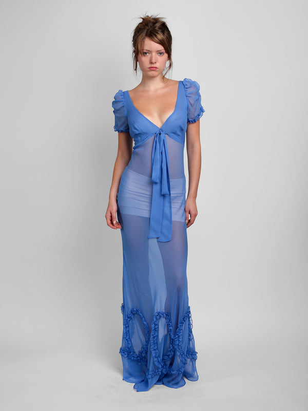 Romantic Dress - Periwinkle