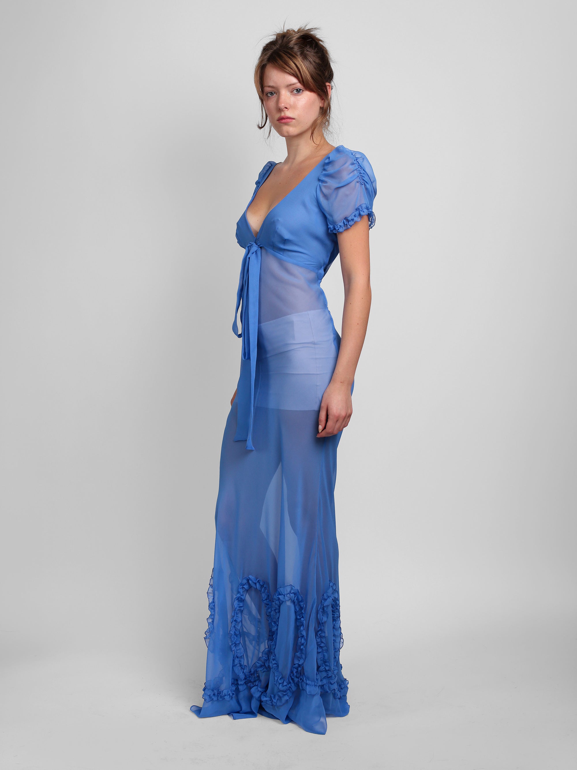 Romantic Dress - Periwinkle