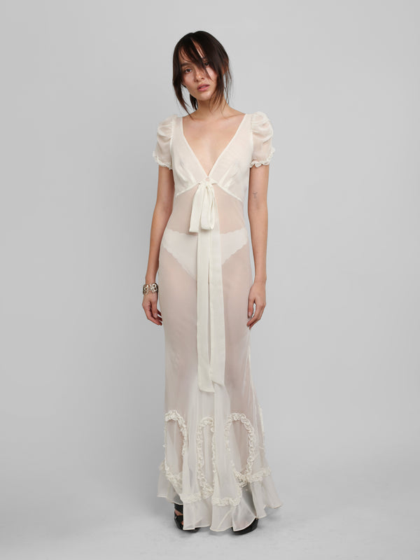 Romantic Dress - White