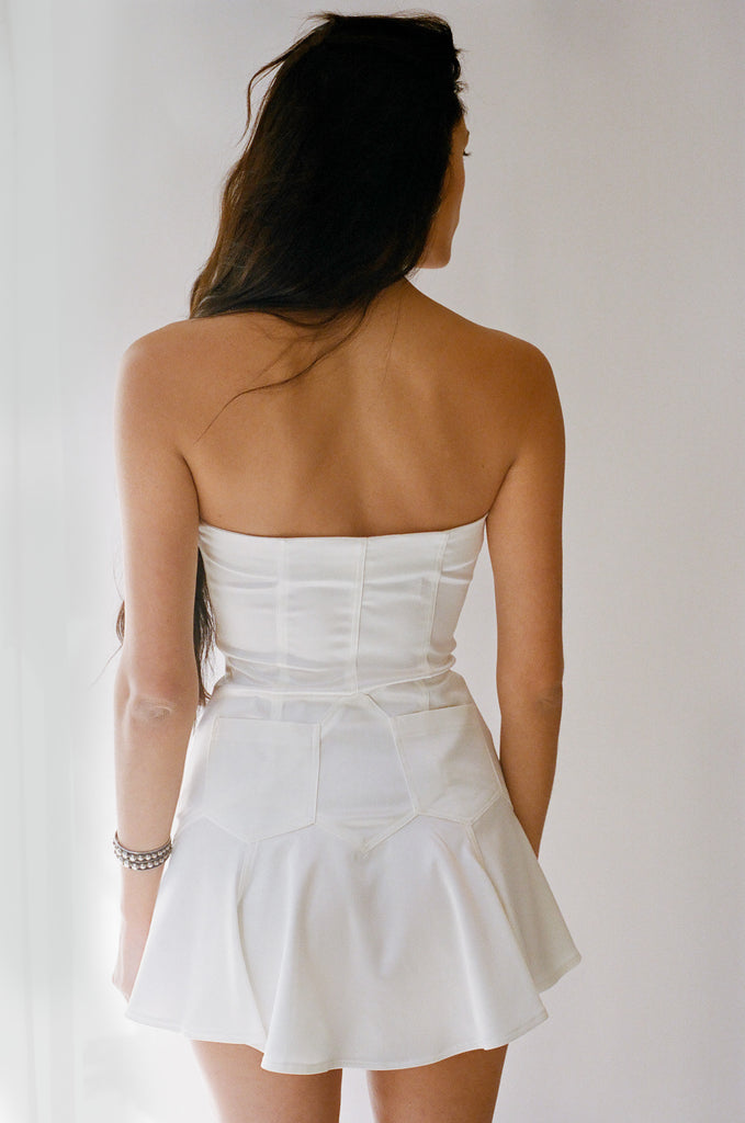 Ruby Lee Mini Dress - White