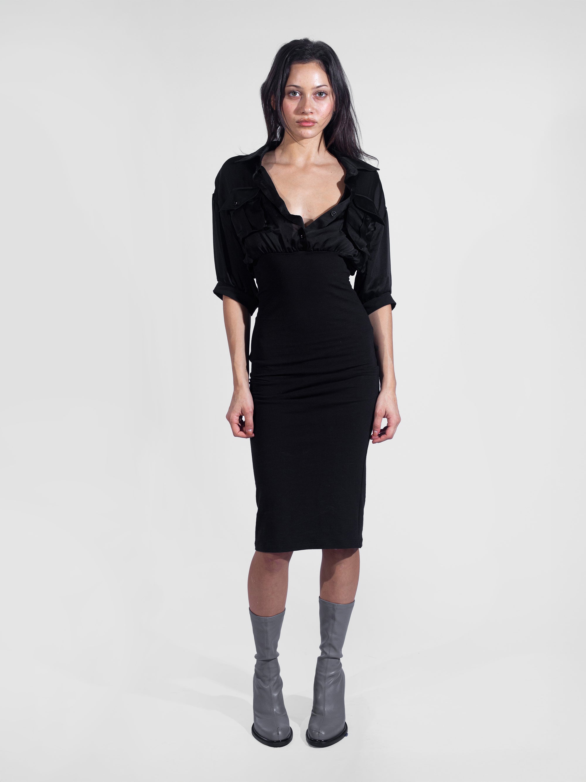 Secretary Dress - Black