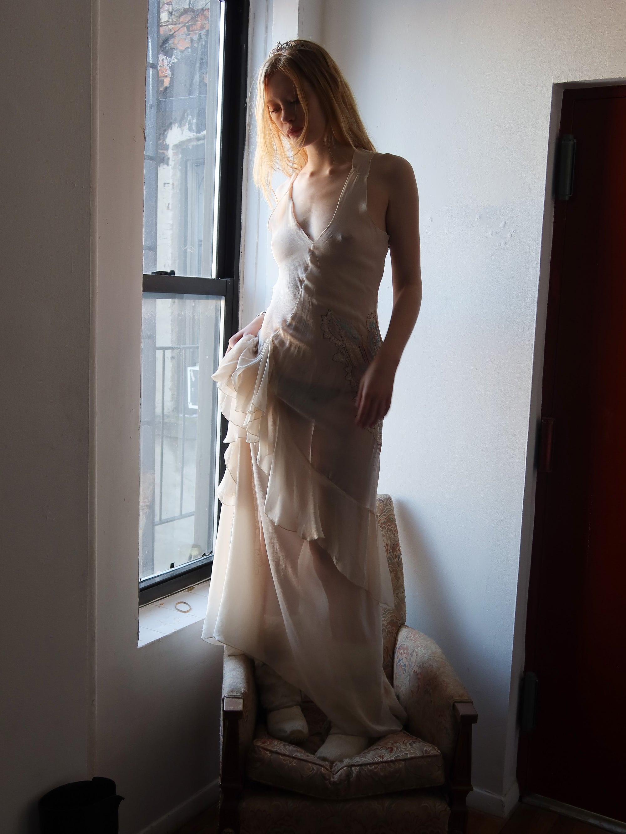 Elizabeth Dress - Ivory