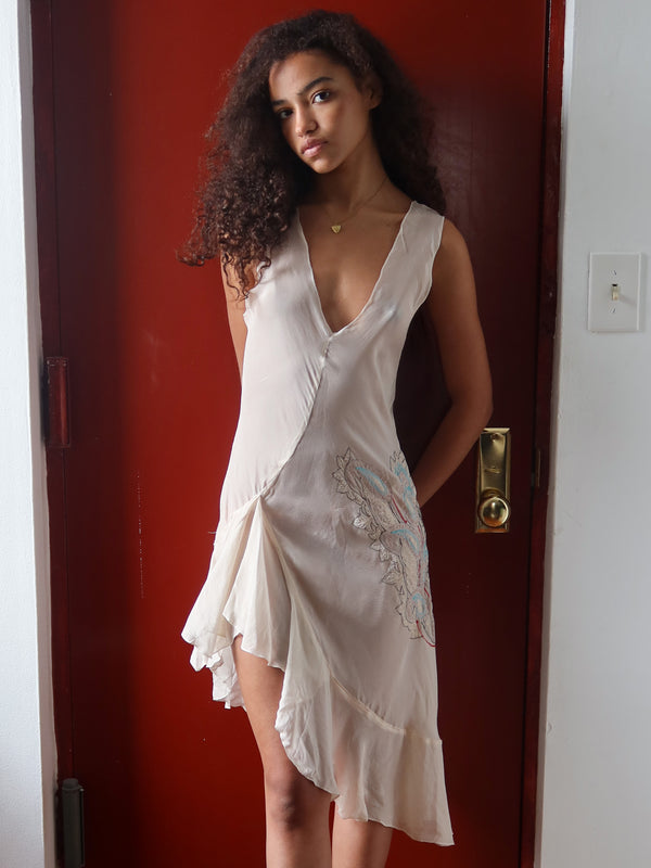 Elizabeth Mini Dress - Ivory