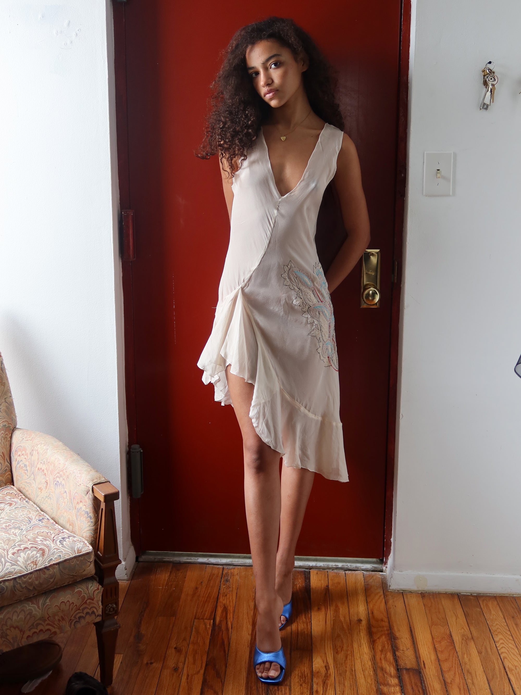 Elizabeth Mini Dress - Ivory