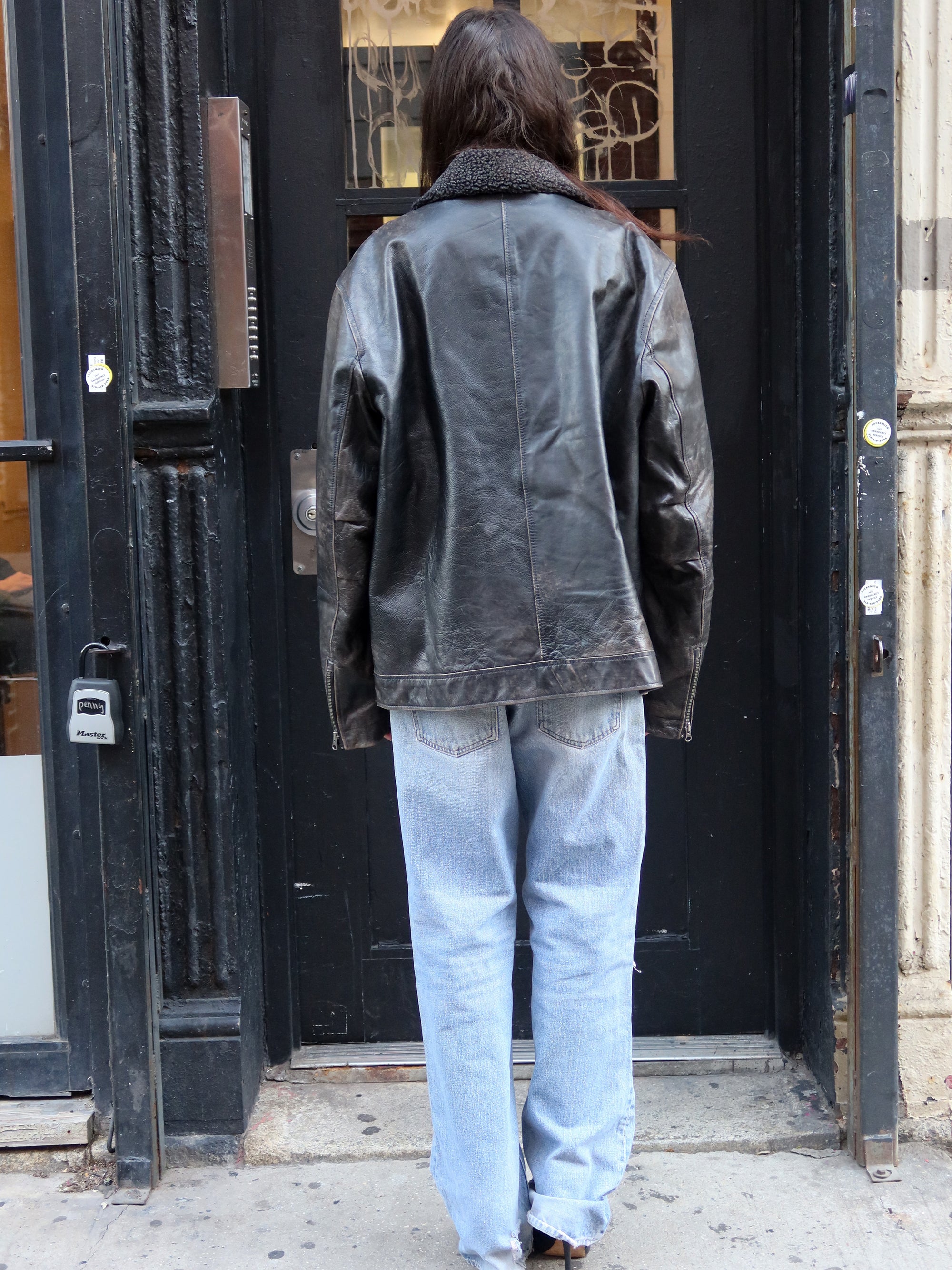 Vintage Gap Leather Jacket