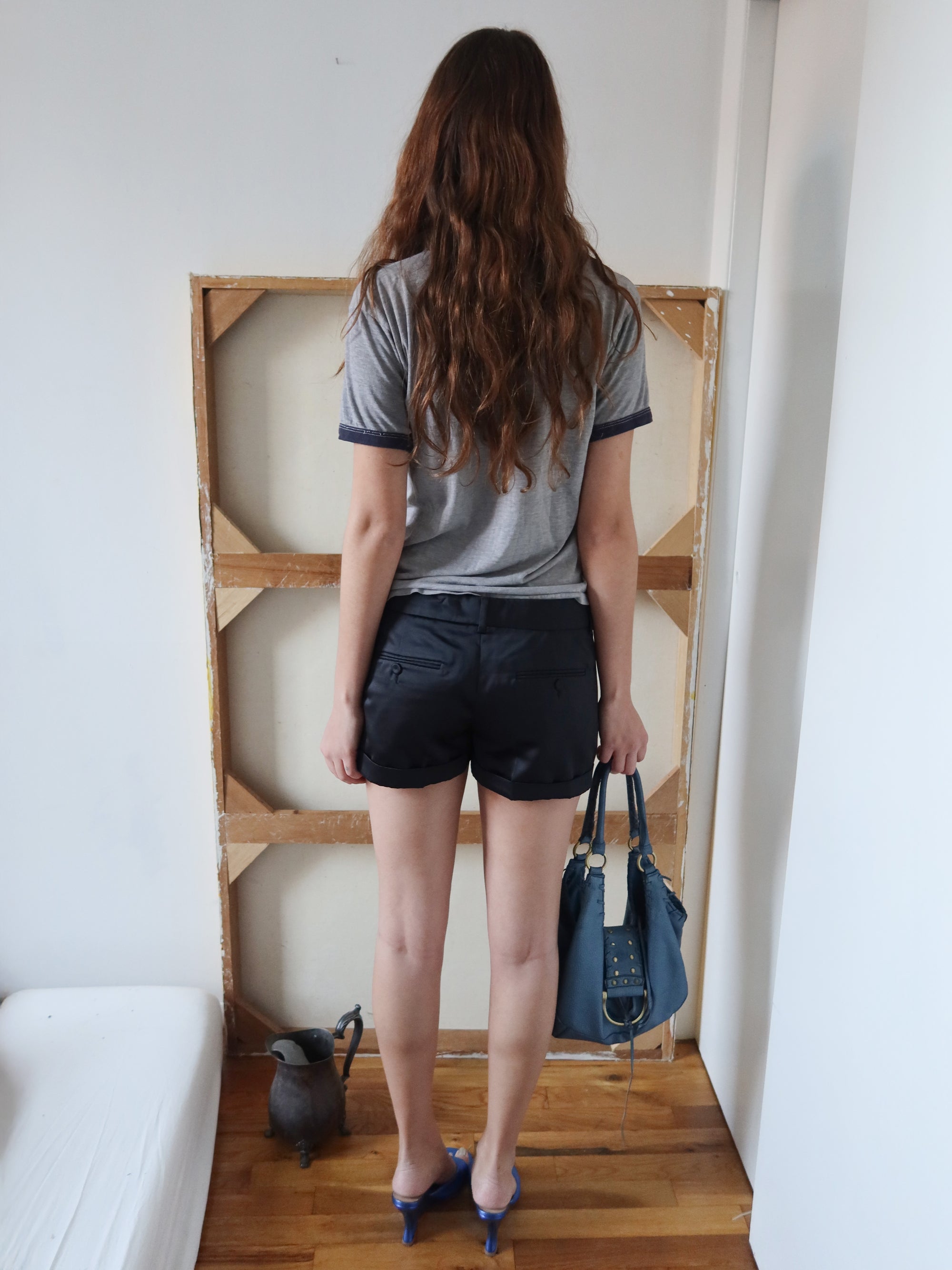 Vintage Satin Dolce & Gabbana Shorts