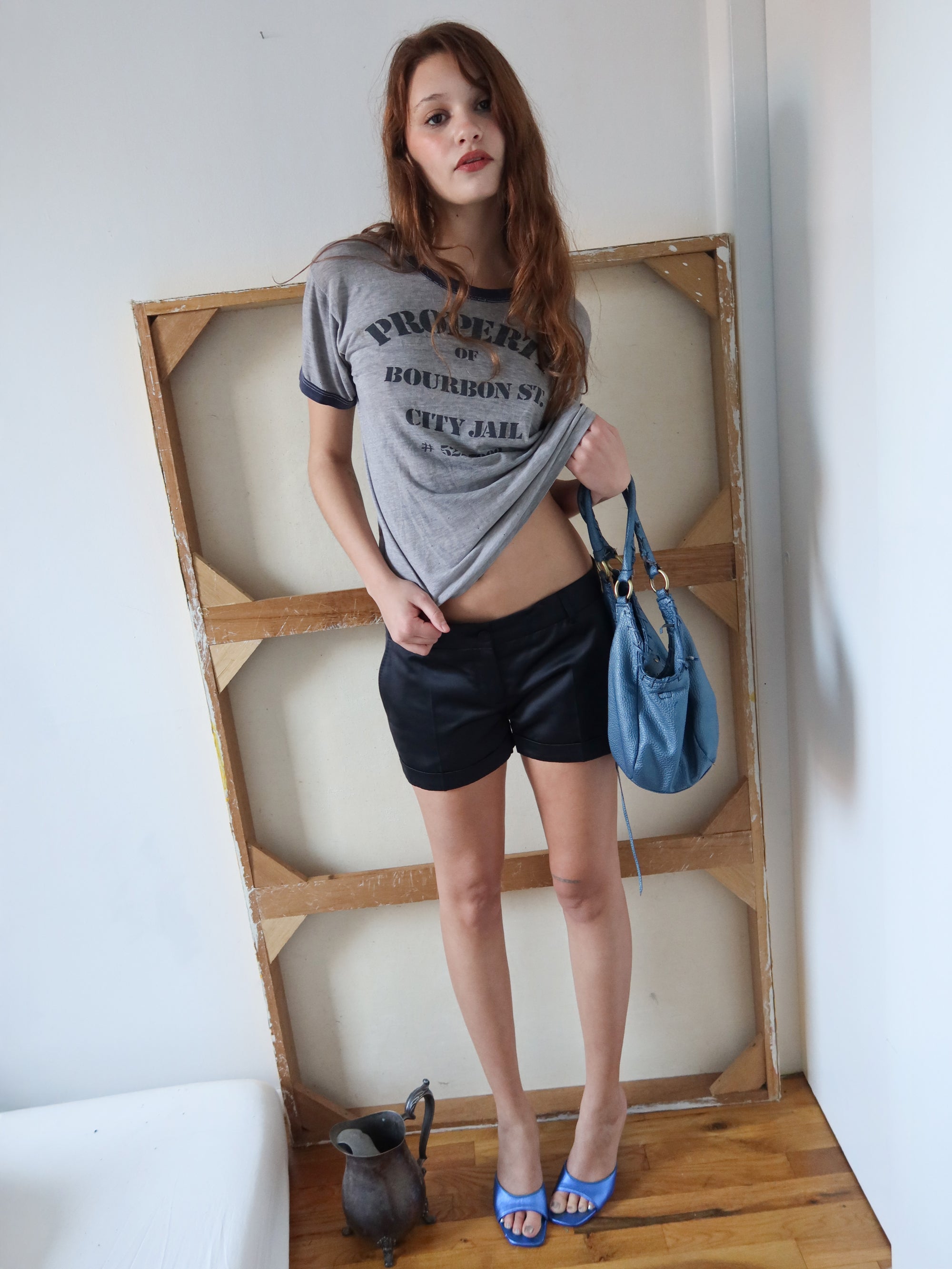 Vintage Satin Dolce & Gabbana Shorts