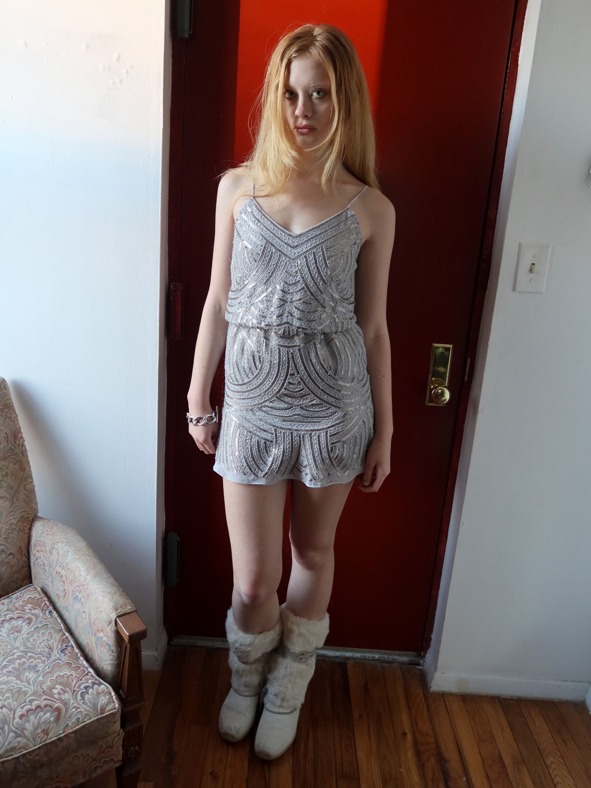 Vintage Beaded Dress