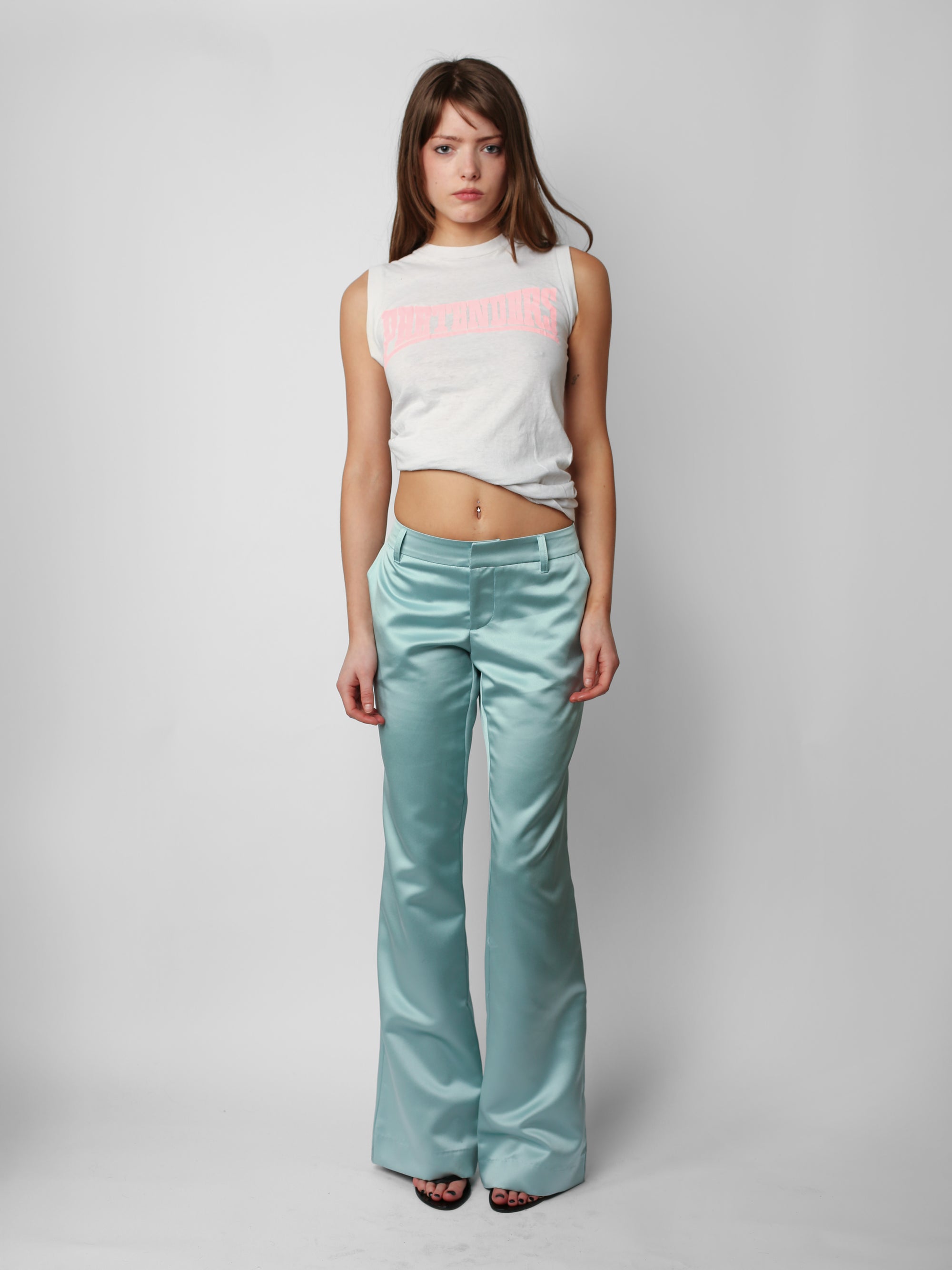 G-Pant - Aquamarine Satin
