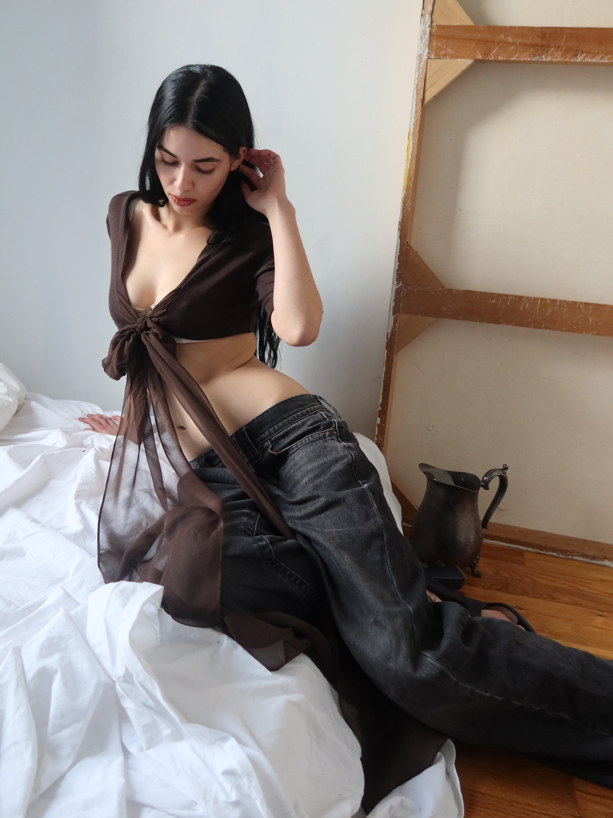 Sweater Bolero - Brown