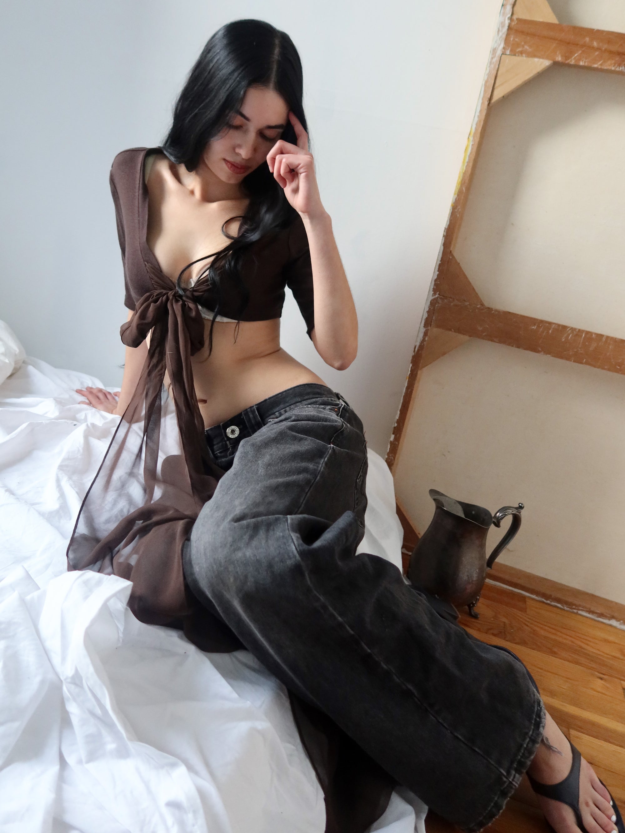 Sweater Bolero - Brown